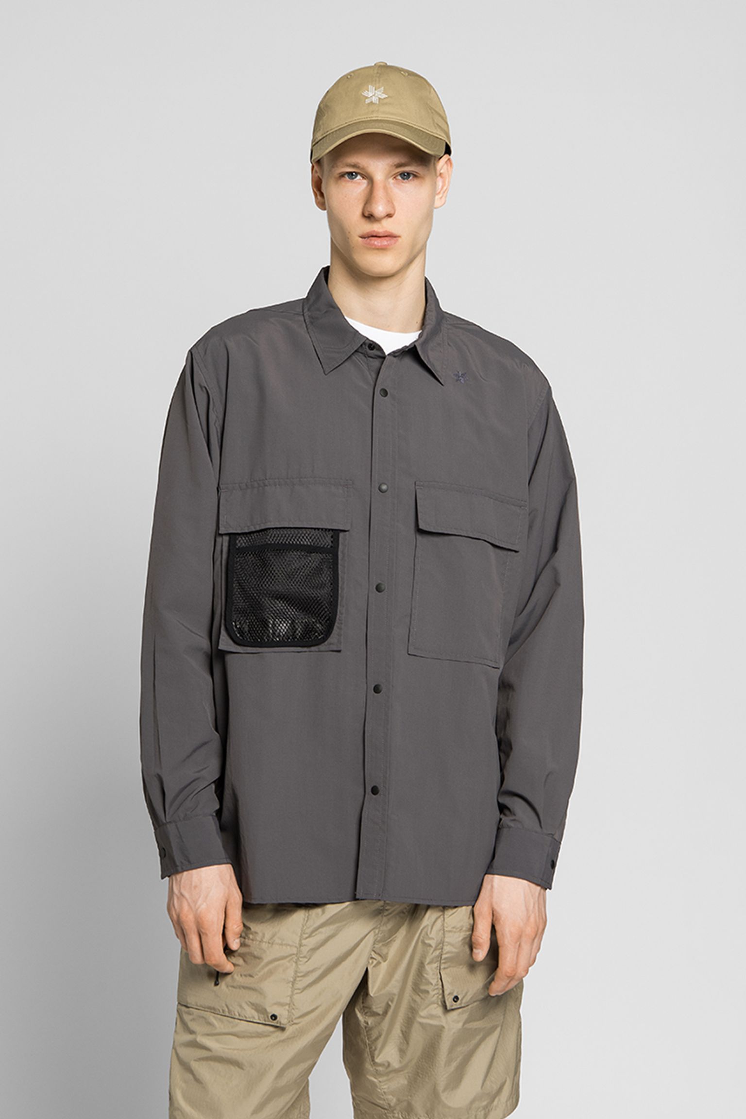 Рубашка Goldwin Field Venti Nylon Shirt купить в Украине