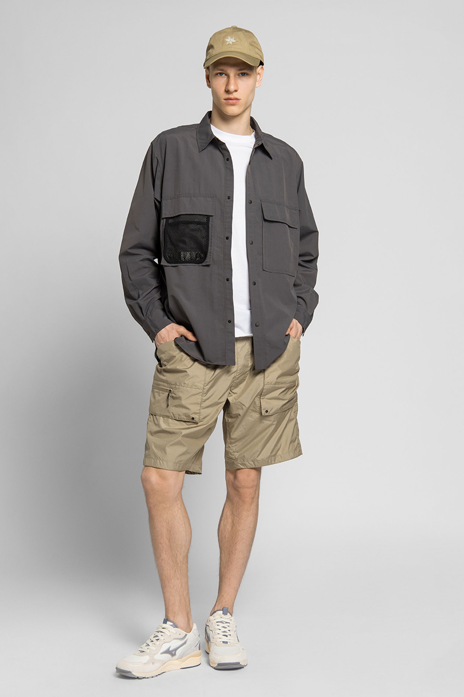 Рубашка Goldwin Field Venti Nylon Shirt с доставкой