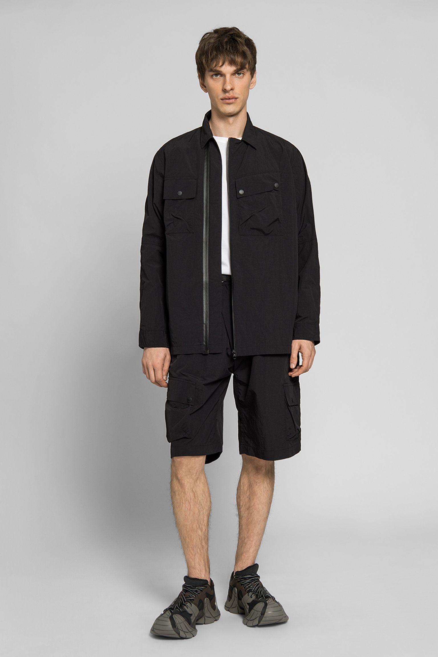 Овершот MAHARISHI Veg Dyed Tech Cargo Shirt с доставкой