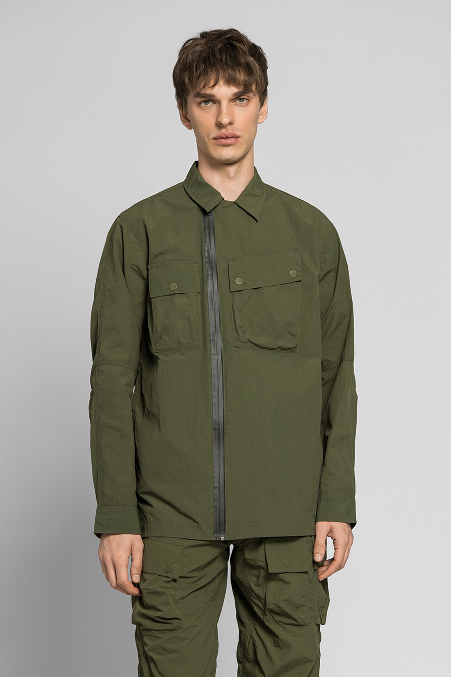 Овершот MAHARISHI Veg Dyed Tech Cargo Shirt купить в Украине