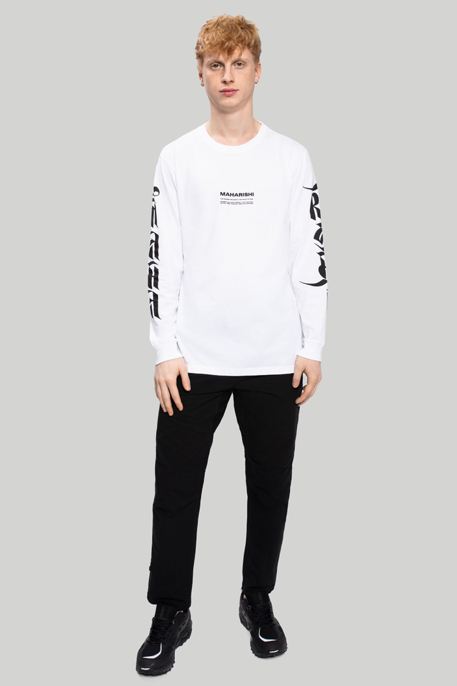 Лонгслив MAHARISHI Tibetan Sanskrit LS T-Shirt купить в Украине