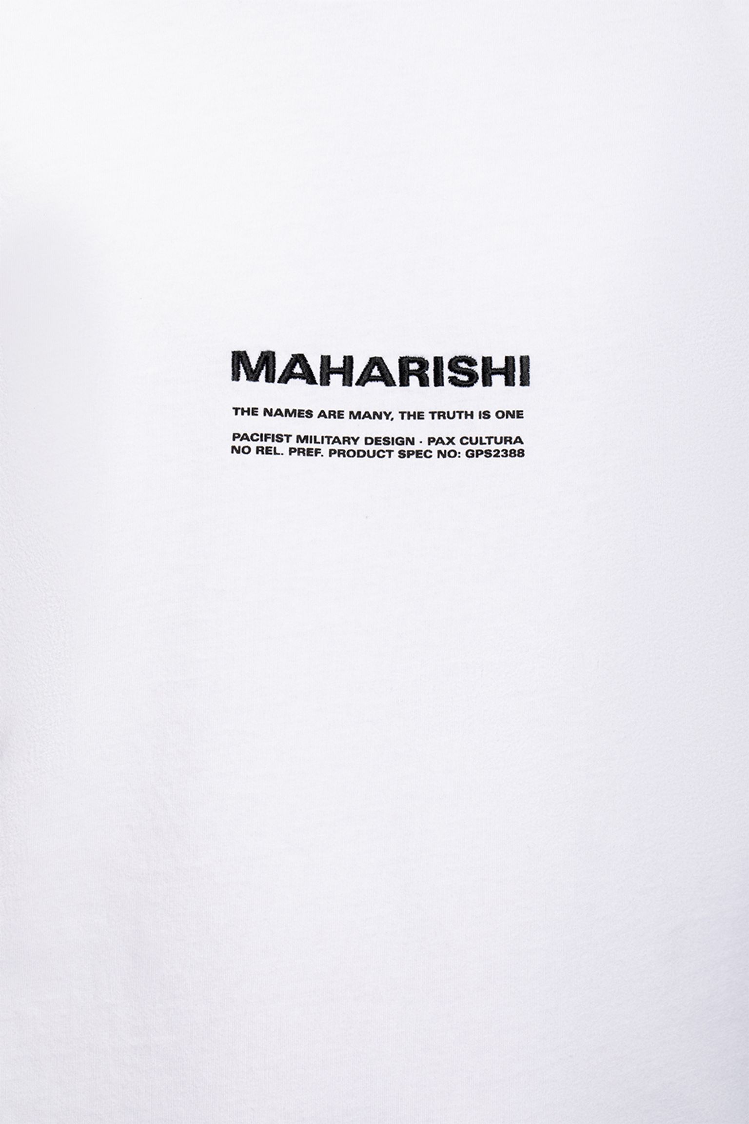 Стильные Лонгслив MAHARISHI Tibetan Sanskrit LS T-Shirt