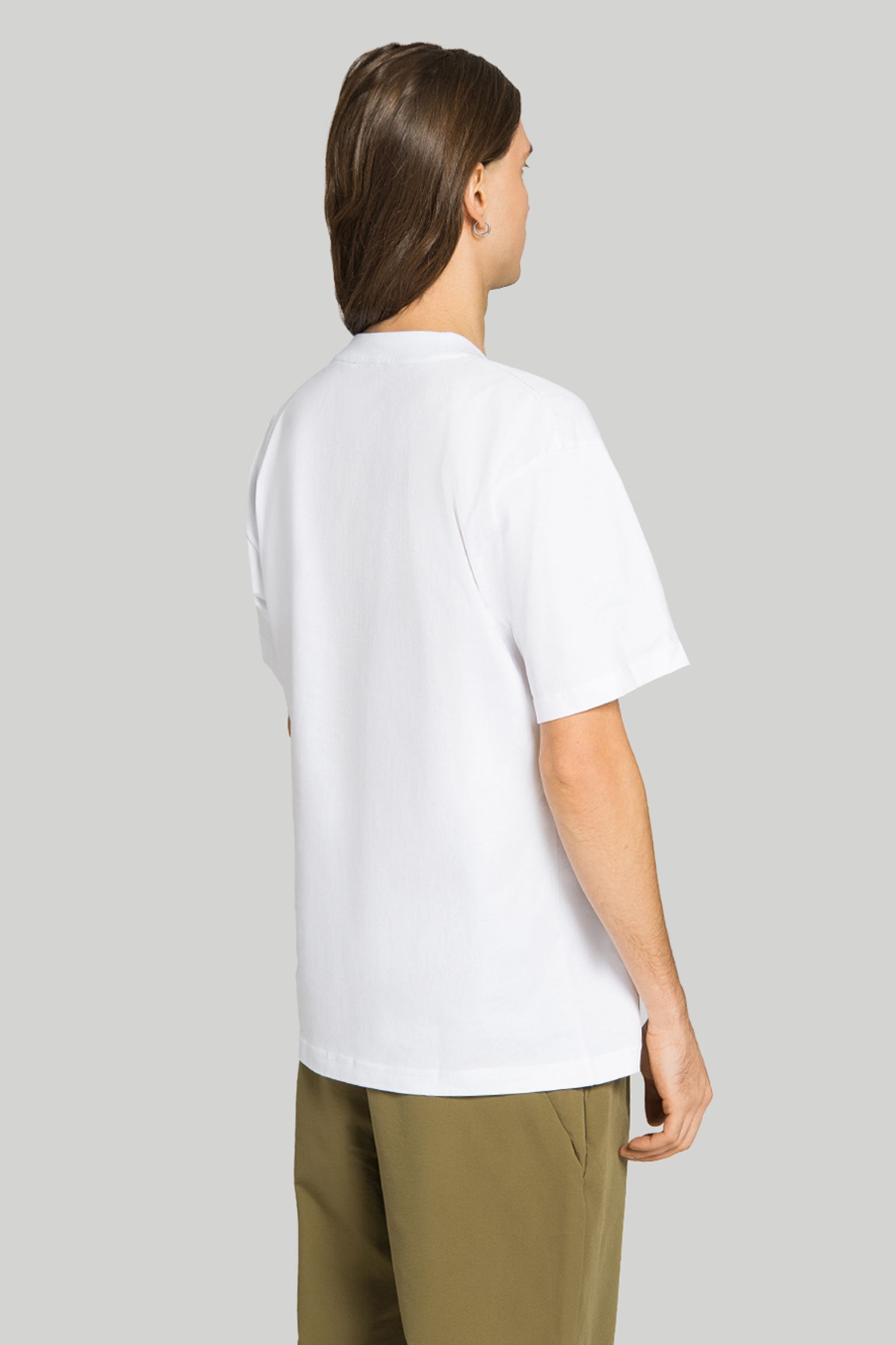 Стильные Футболка NORSE PROJECTS Simon Loose Brush Stroke Print T-Shirt