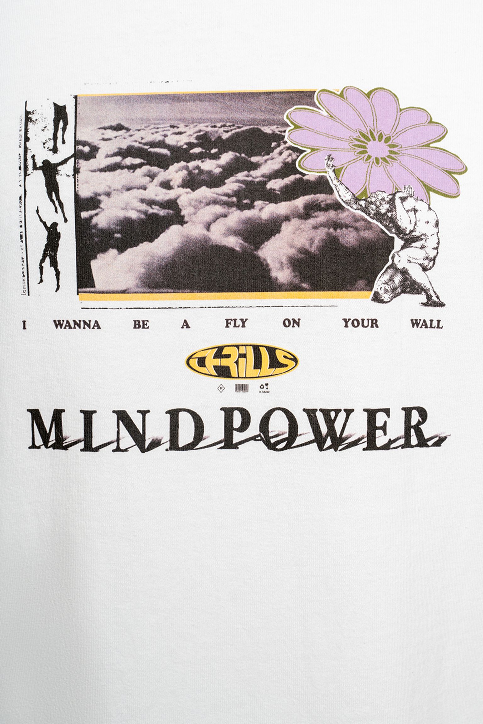 Футболка THRILLS Mind Power Box Fit Oversize Tee