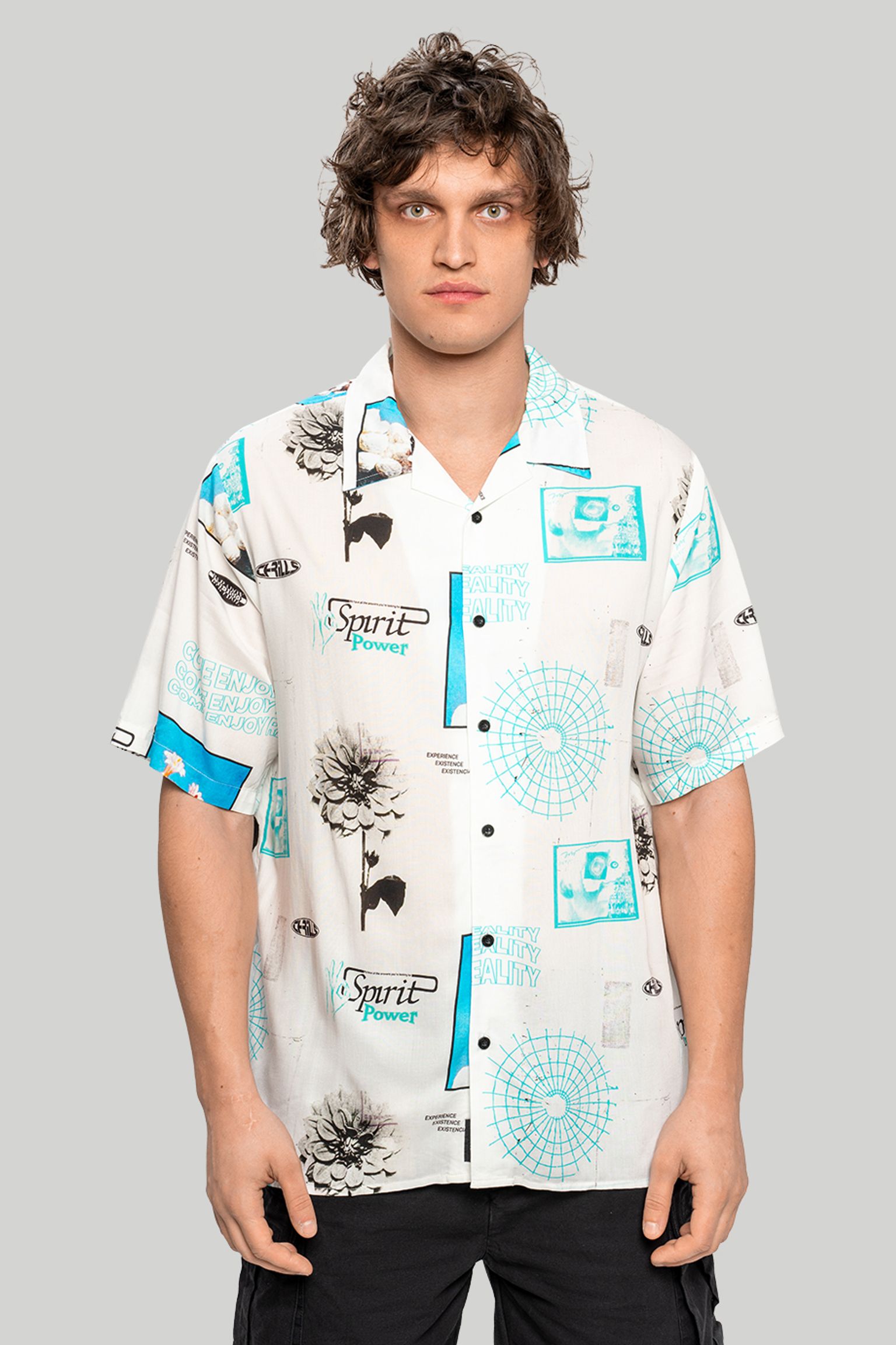 Рубашка   Cultivate Gravitate Bowling Shirt