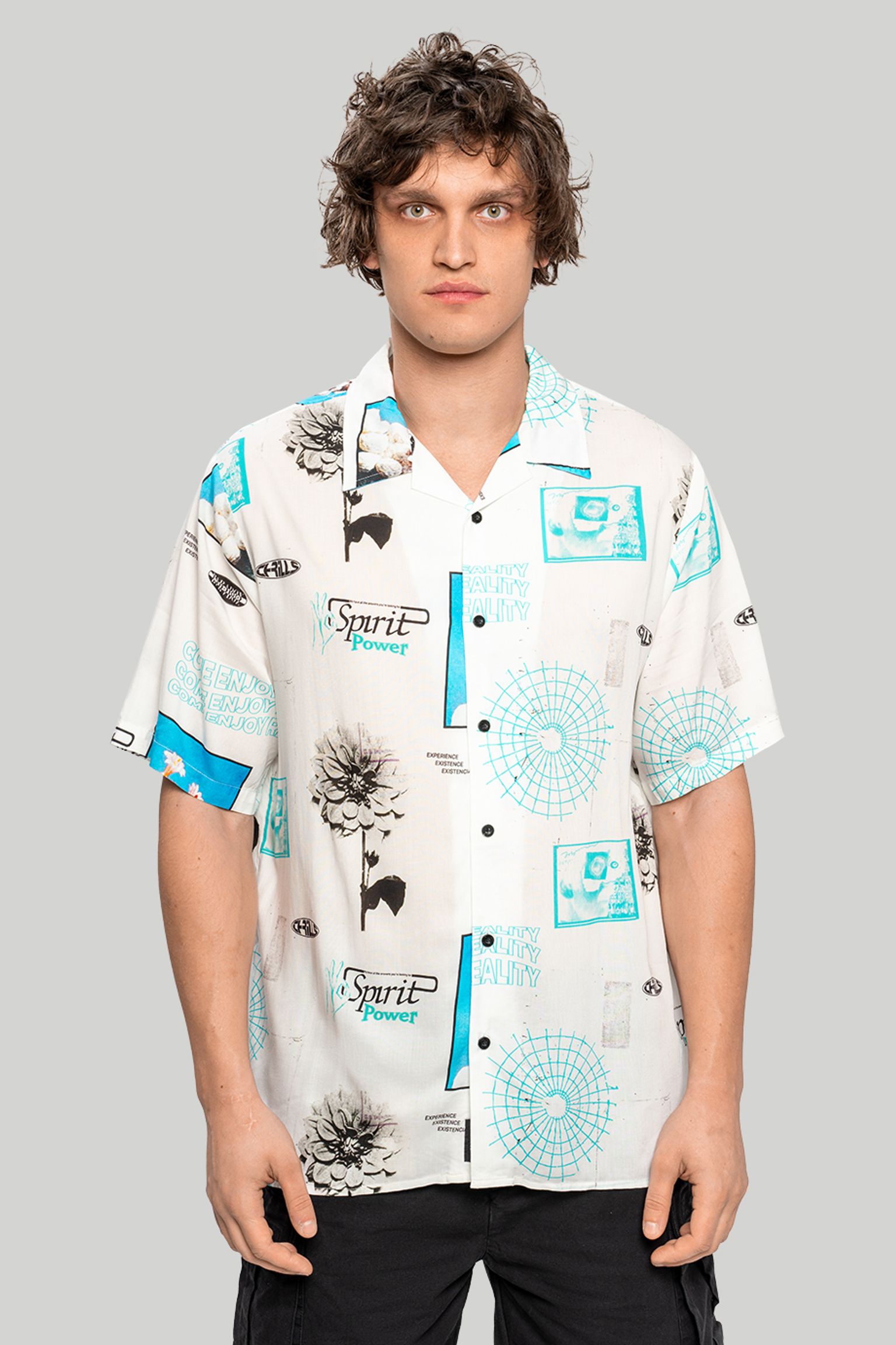 Сорочка THRILLS Cultivate Gravitate Bowling Shirt купити