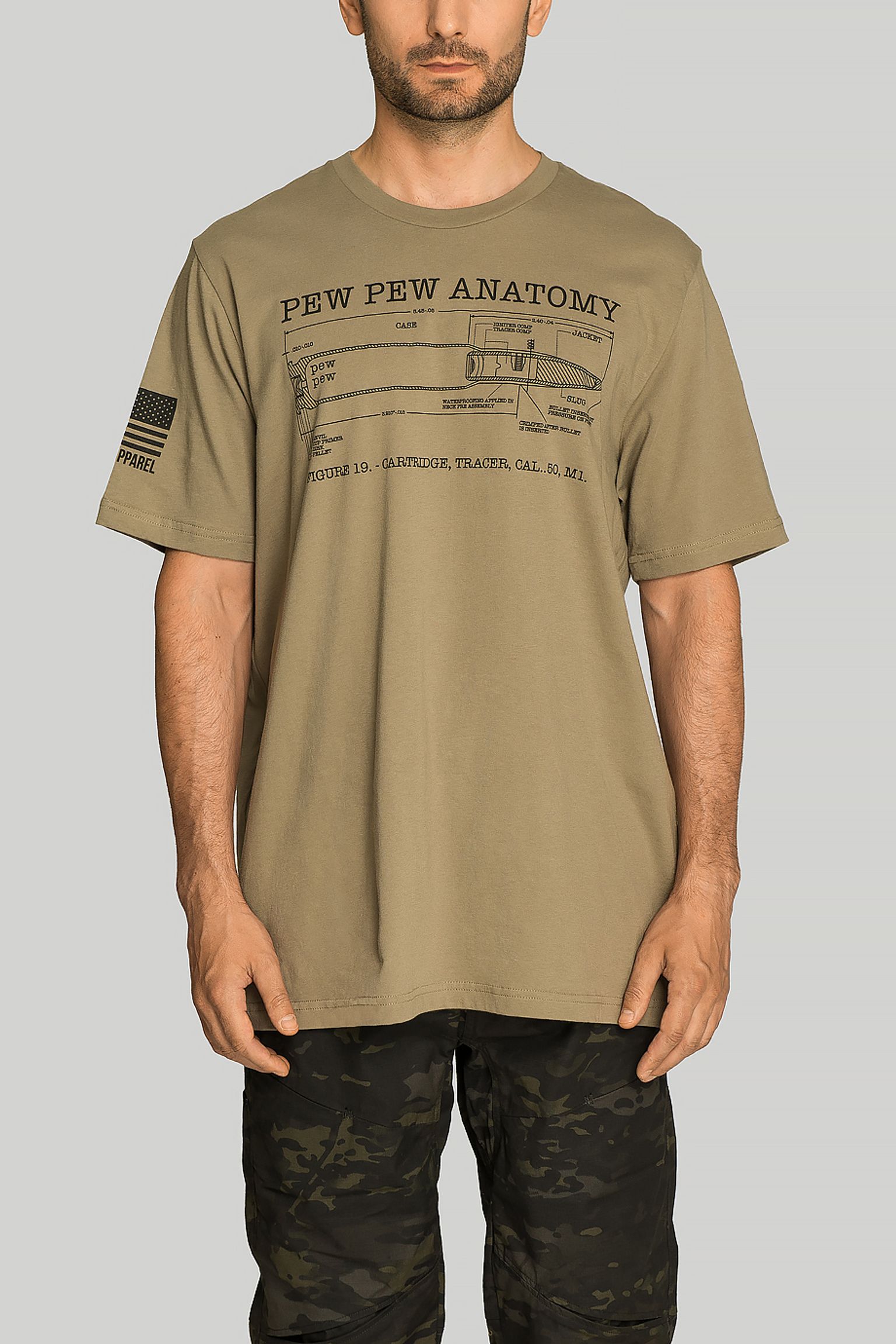 Футболка NINE LINE APPAREL PEWTOMY TUSA