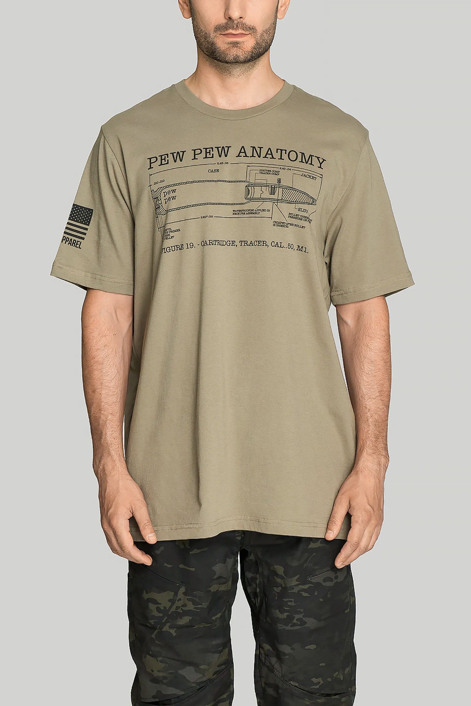 Стильные Футболка NINE LINE APPAREL PEWTOMY TUSA