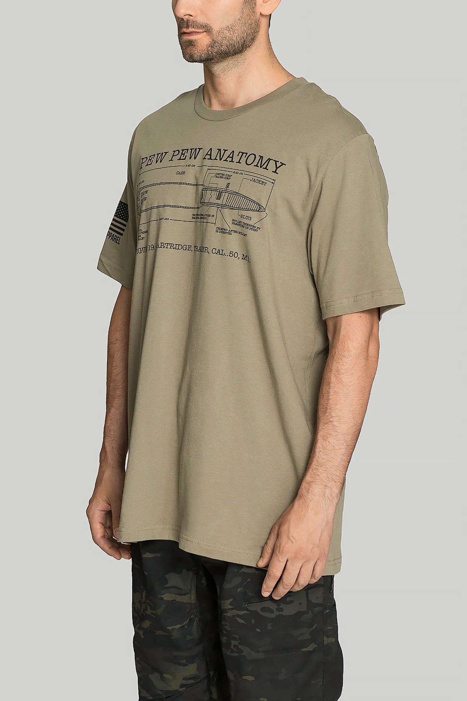 Широкий выбор Футболка NINE LINE APPAREL PEWTOMY TUSA