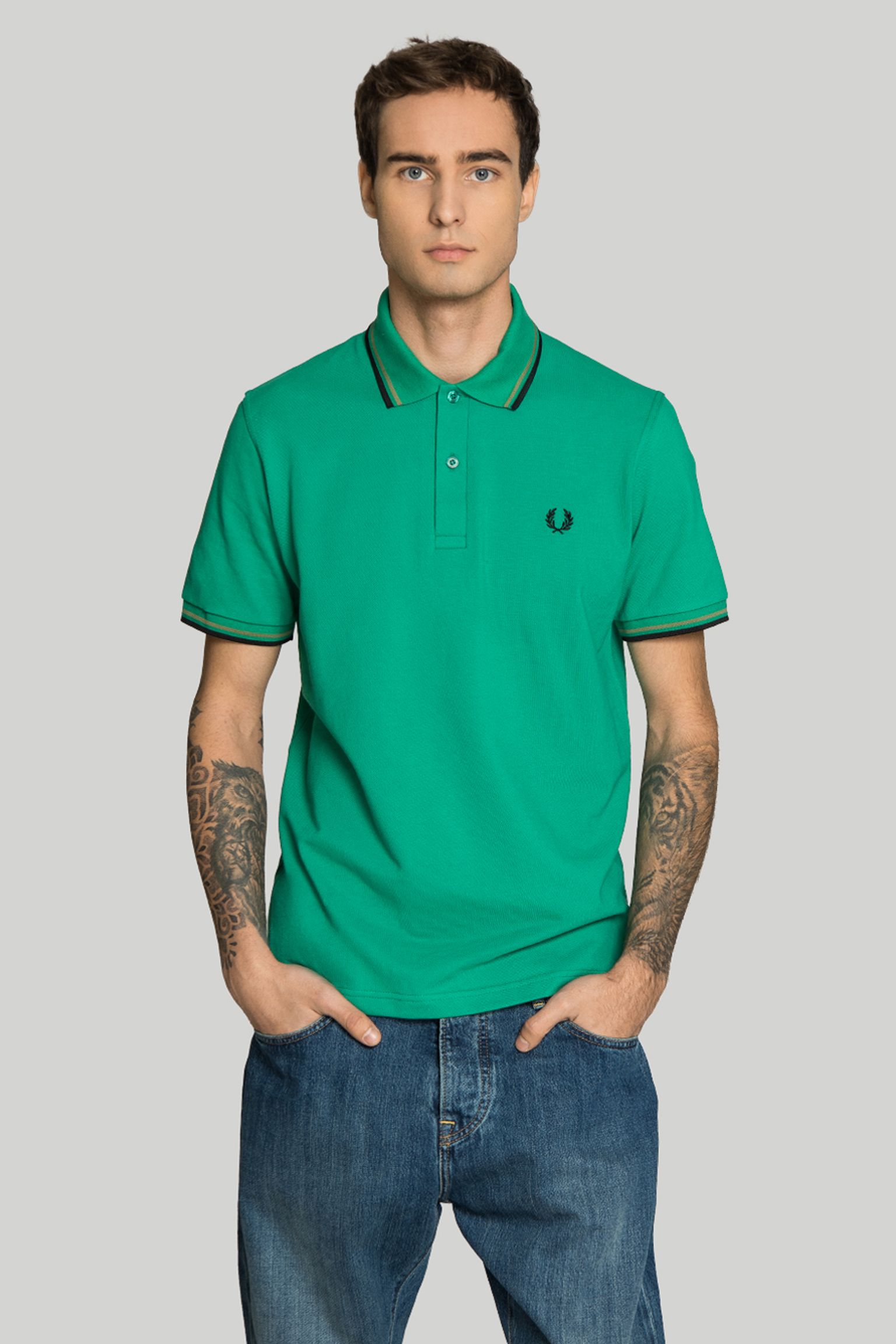 Поло TWIN TIPPED SHIRT купить в Украине
