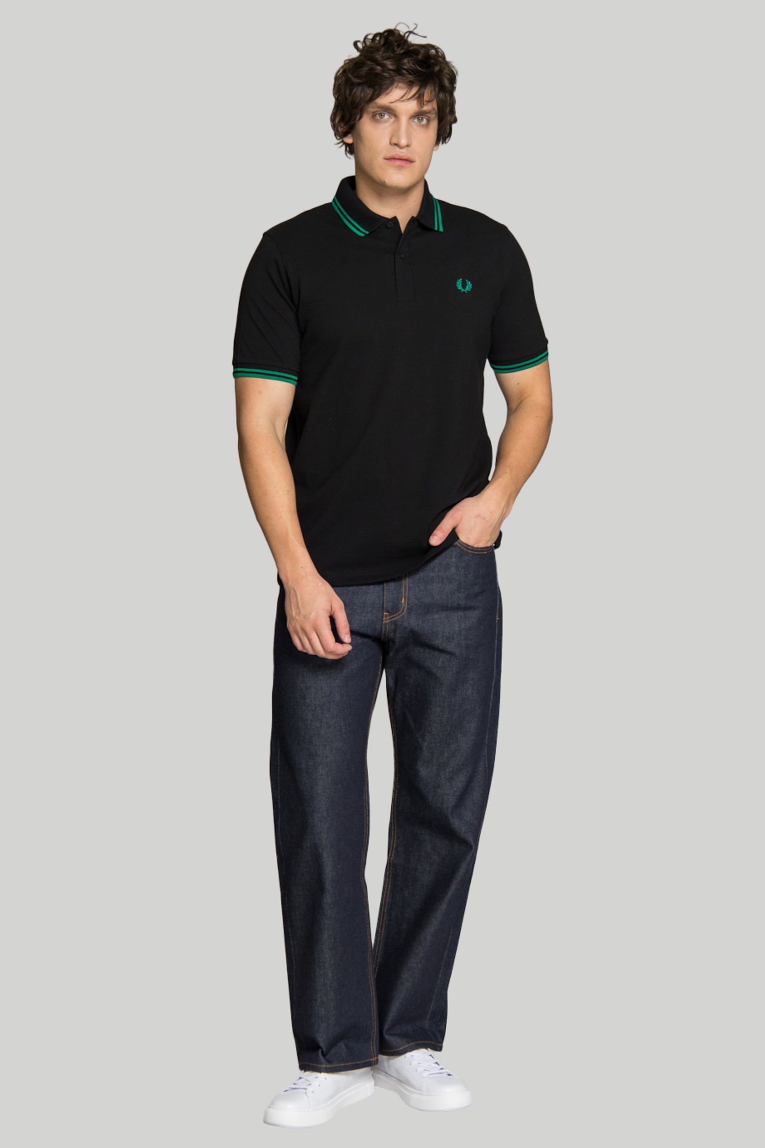 Поло TWIN TIPPED SHIRT с доставкой