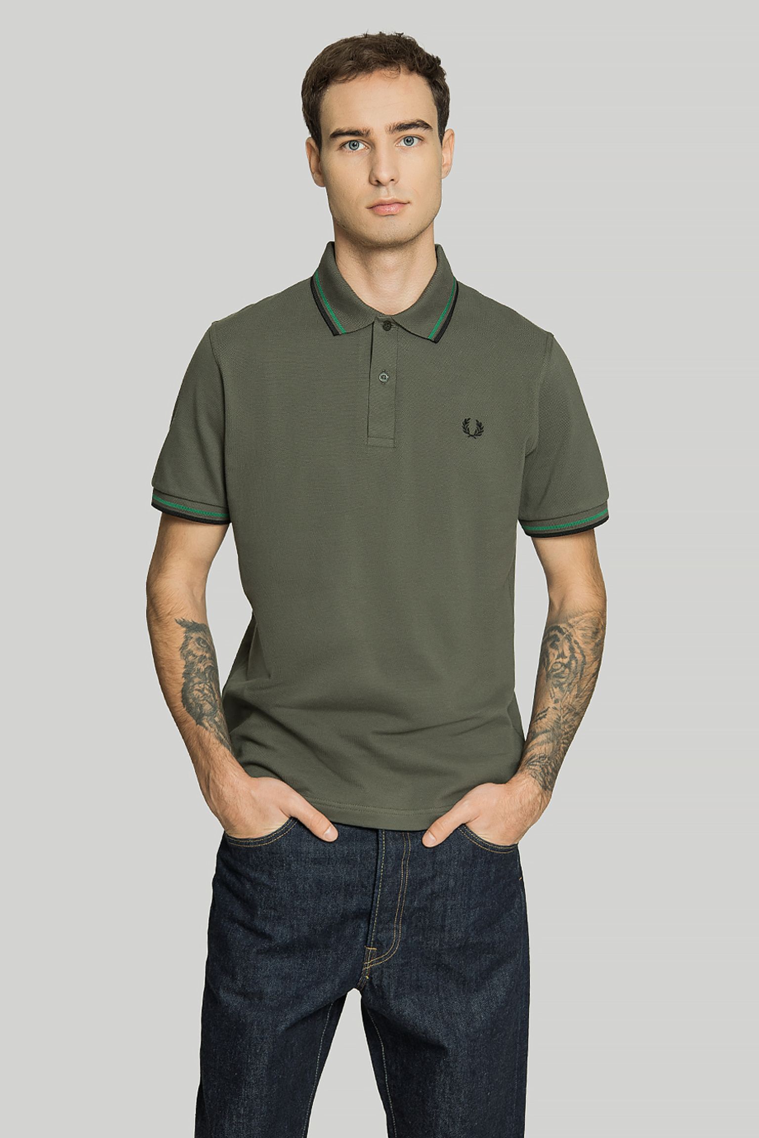 Поло TWIN TIPPED SHIRT купить в Украине