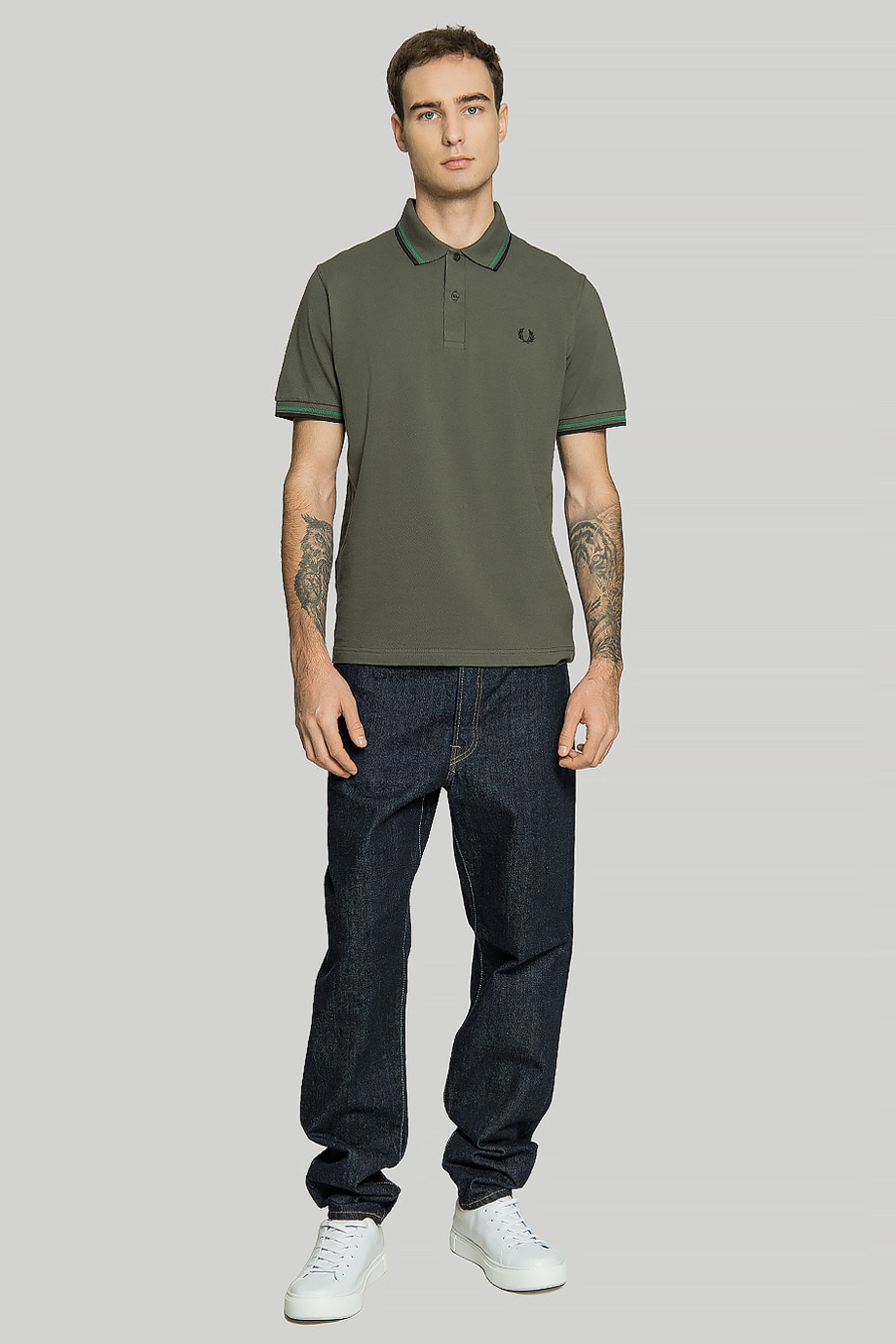 Поло TWIN TIPPED SHIRT с доставкой