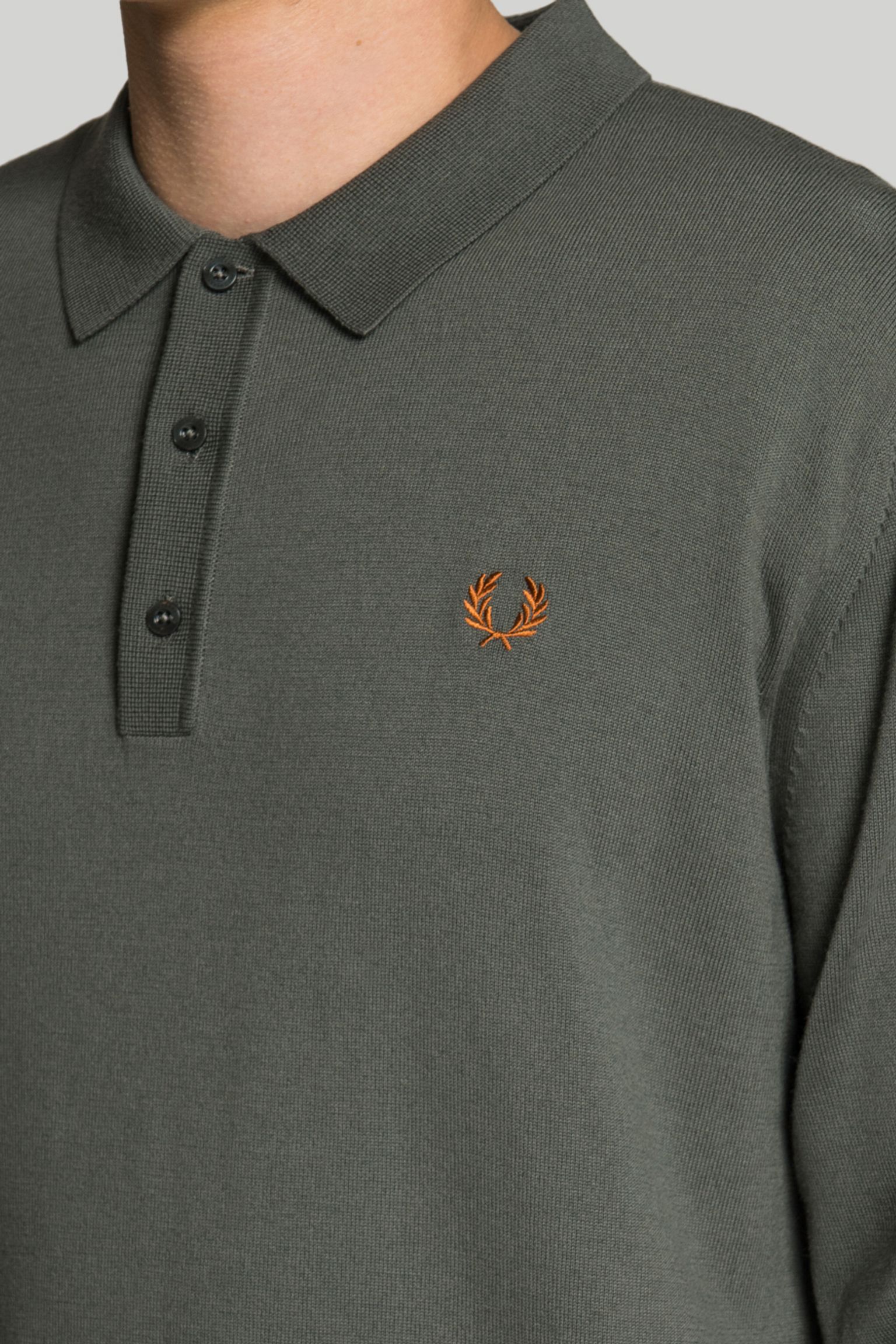 Поло Fred Perry CLASSIC KNITTED SHIRT LS