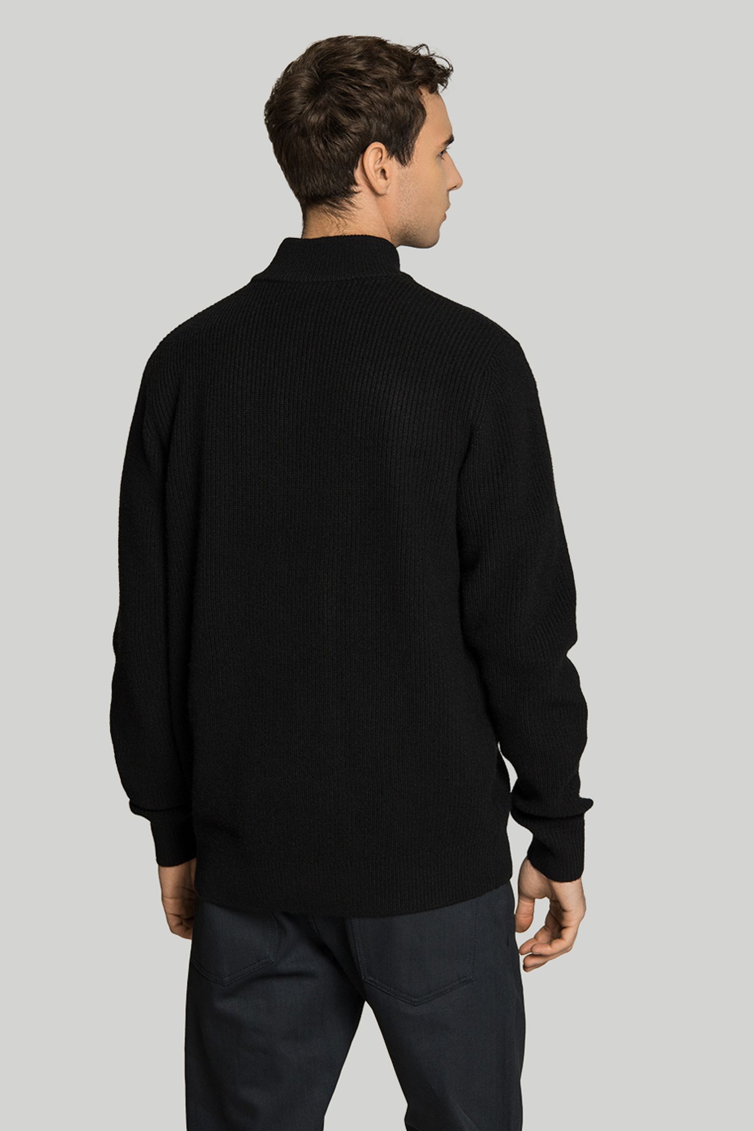 Свитер TEXTURED HALF ZIP JUMPER