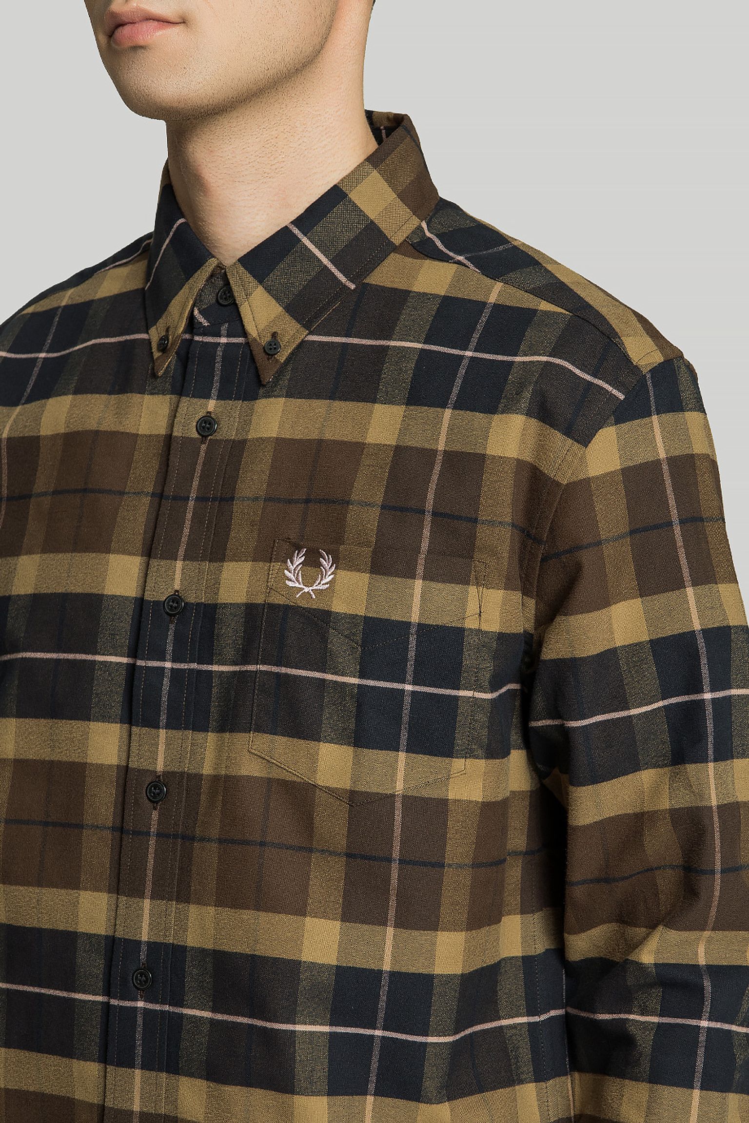 Сорочка Fred Perry BRUSHED TARTAN SHIRT