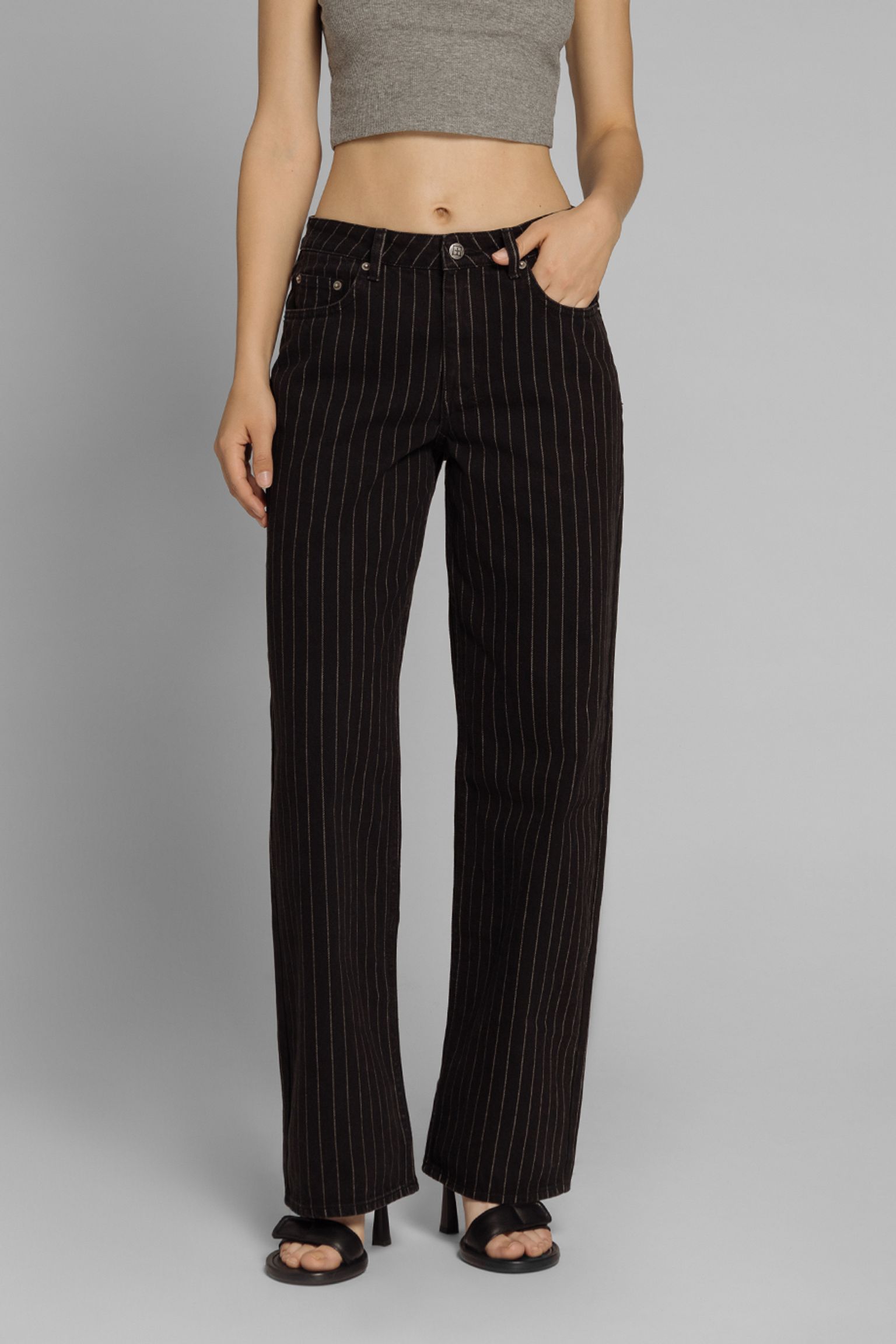 Джинси KSUBI LOW RIDER PINSTRIPE з доставкою