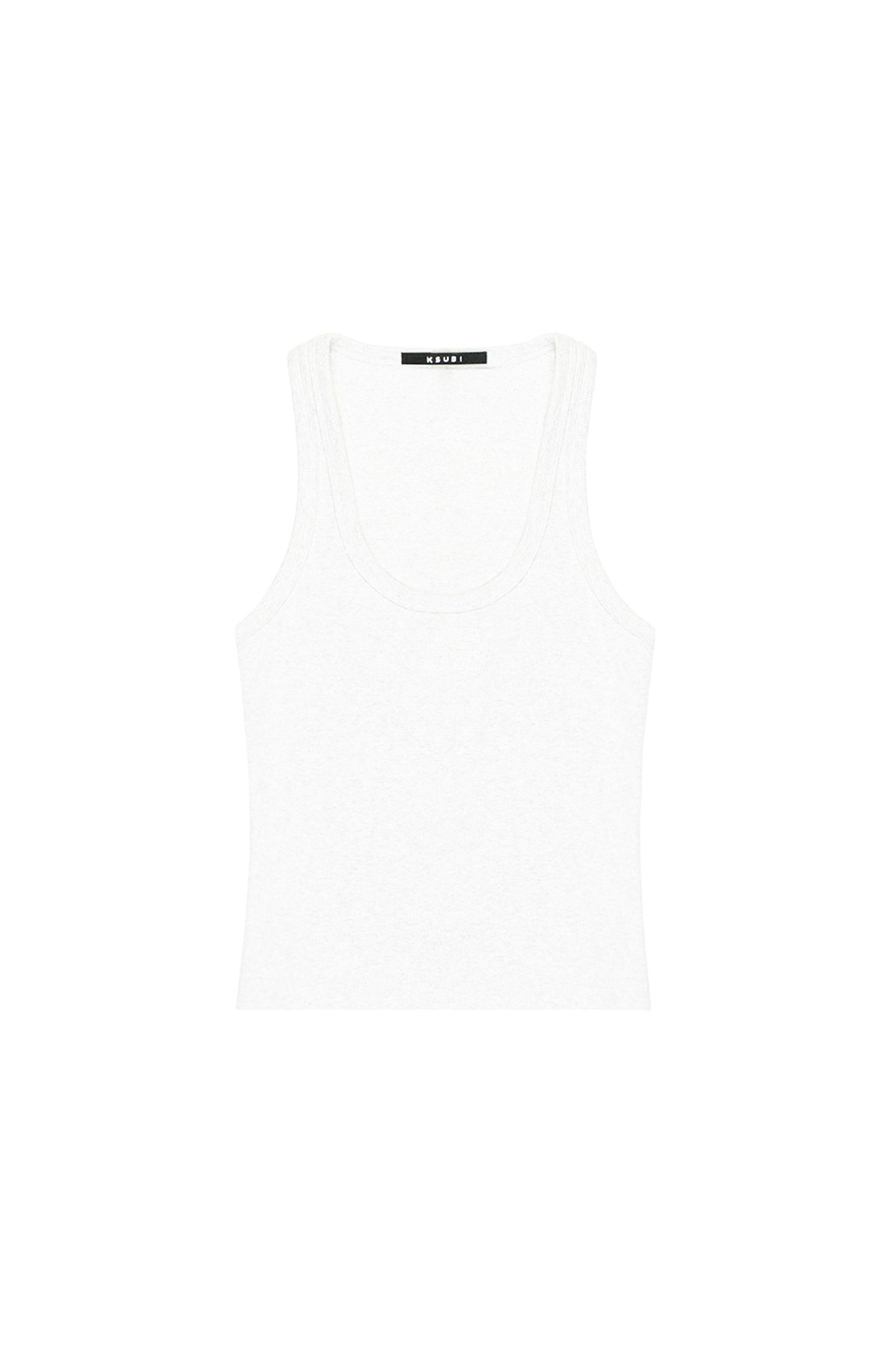 Топ KSUBI STACKED ORIGIN TANK SNOW