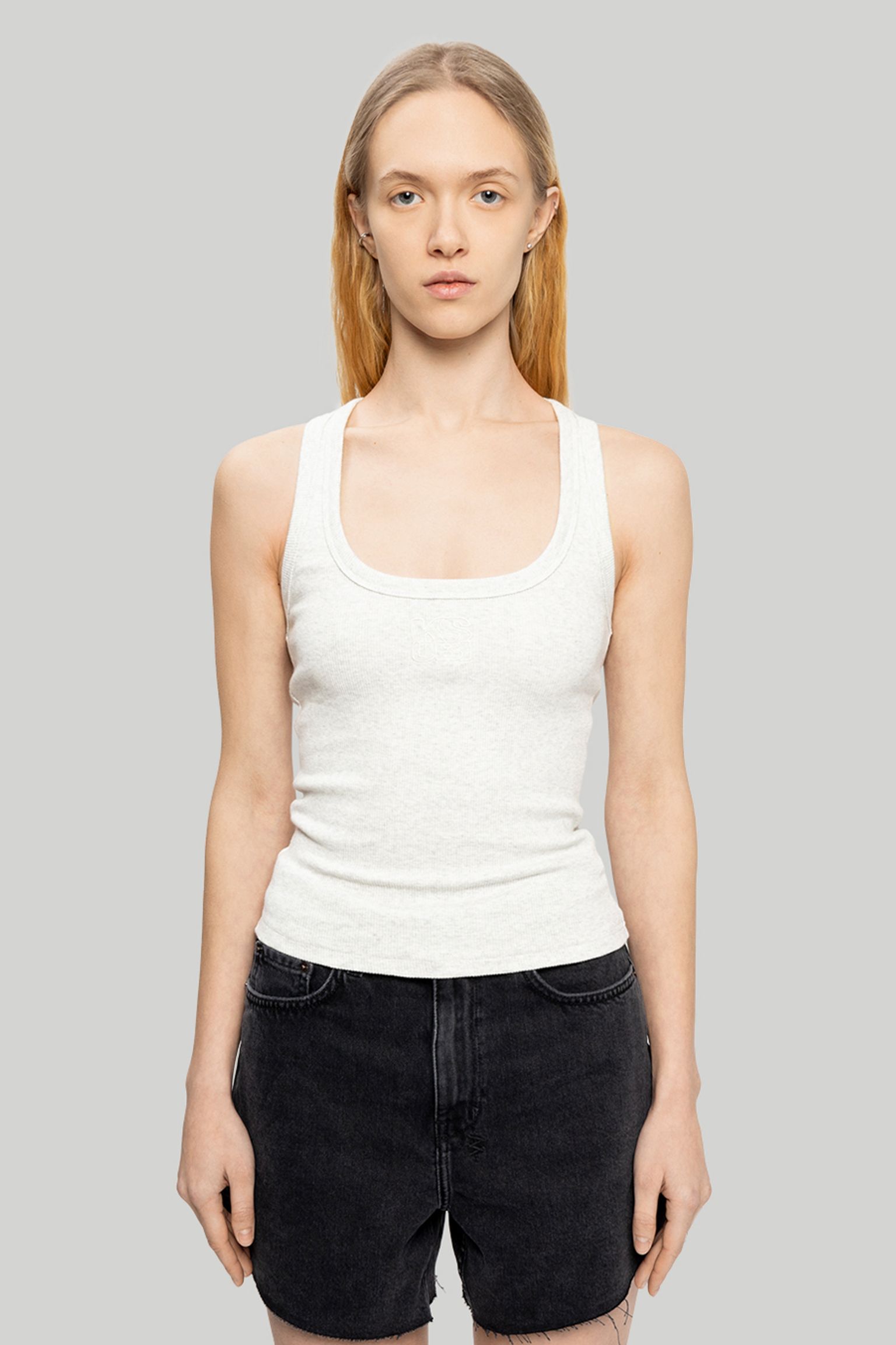 Топ KSUBI STACKED ORIGIN TANK SNOW