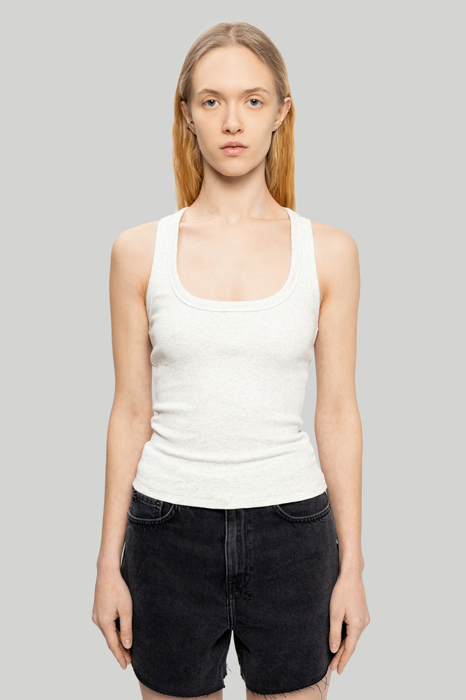 Топ KSUBI STACKED ORIGIN TANK SNOW купить в Украине