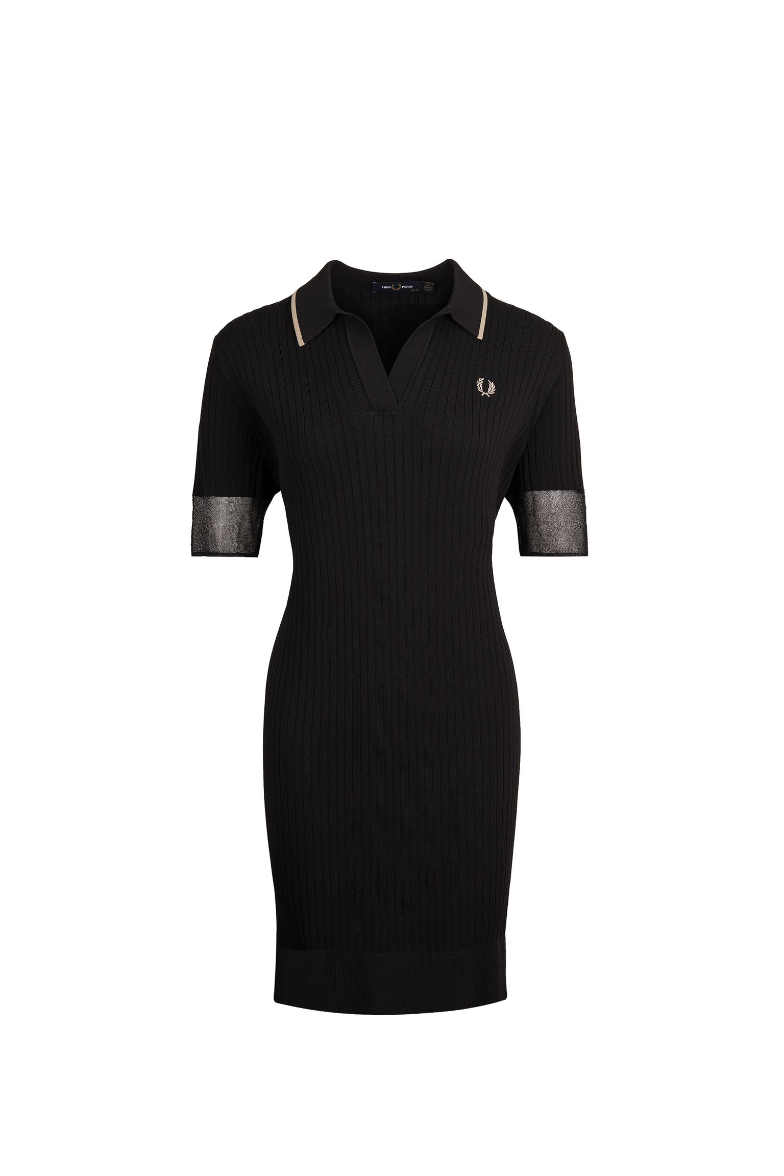 Сукня SHEER TRIM KNITTED SHIRT DRESS купити