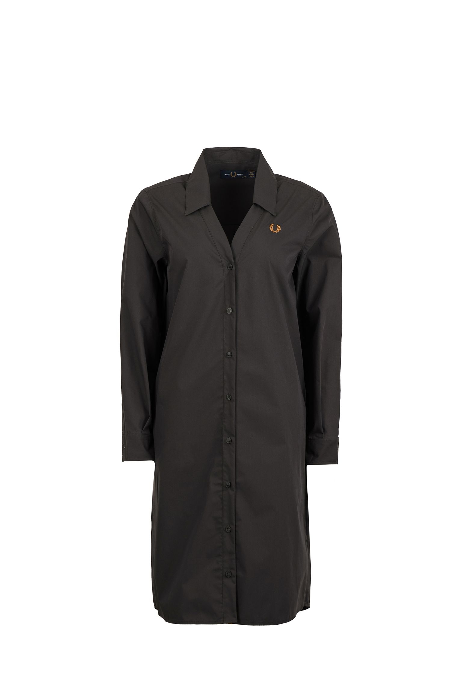 Платье SHEER TRIM KNITTED SHIRT DRESS купить