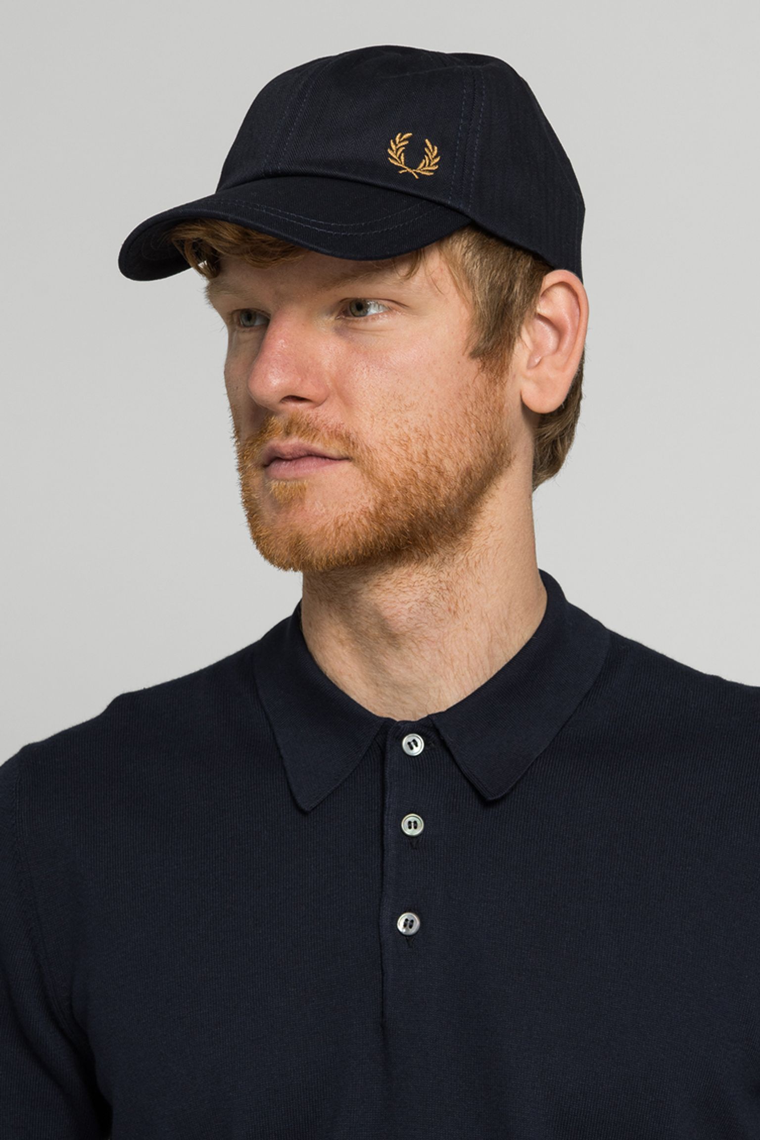 Бейсболка Fred Perry HERRINGBONE CAP