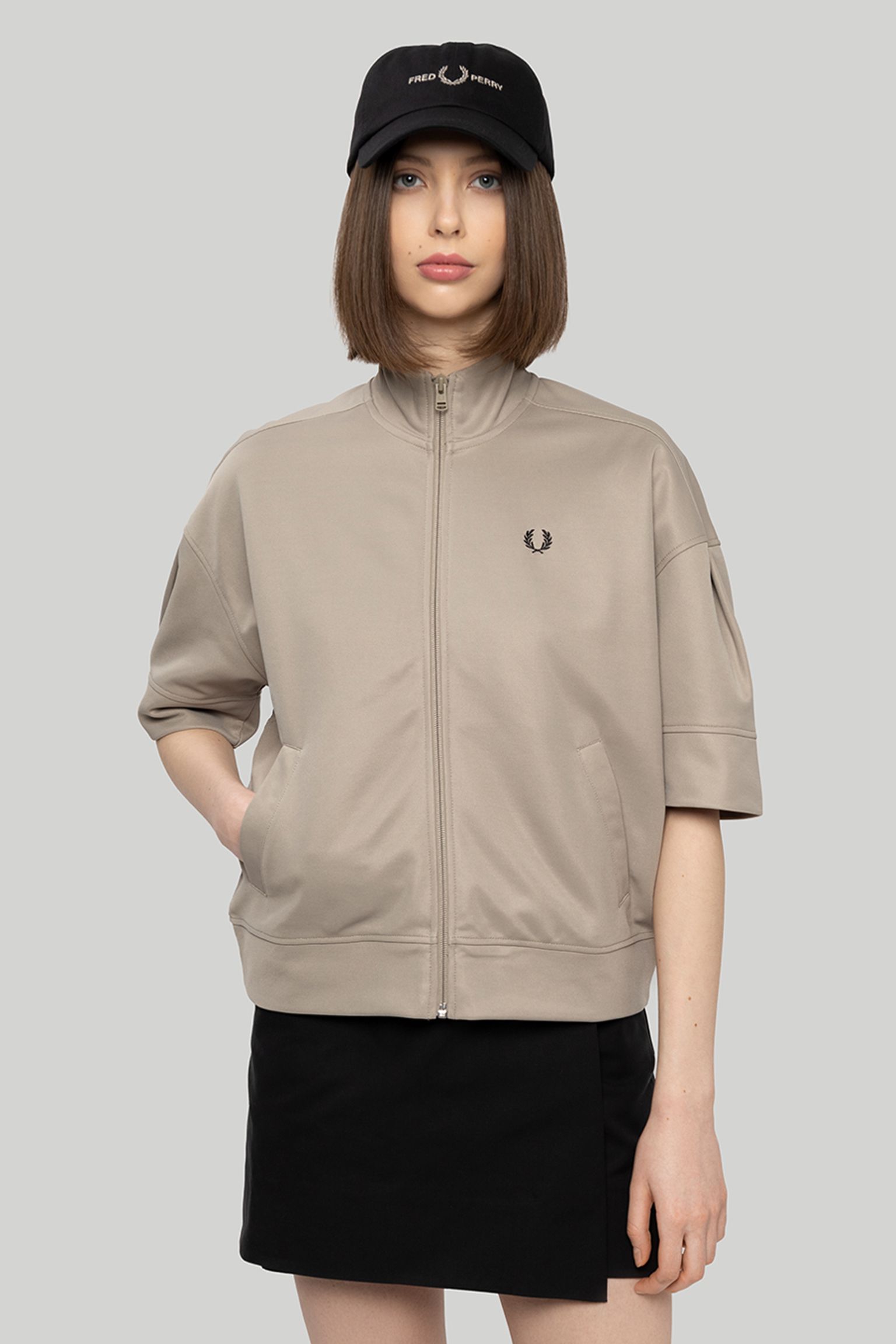 Спортивная кофта Fred Perry ZIP-THROUGH TRICOT JACKET