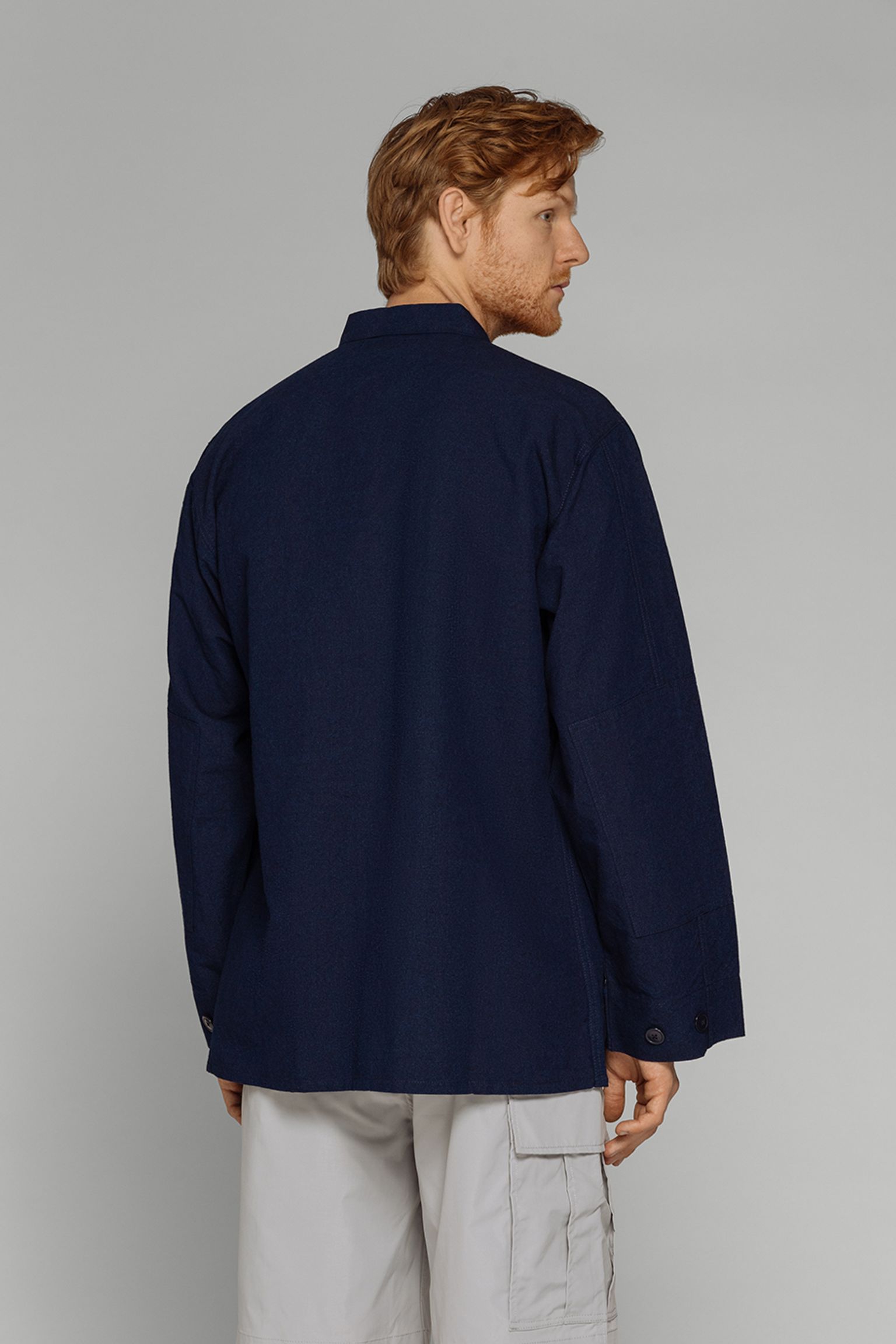 Стильные Овершот STANDARD TYPES Linen Field Jacket