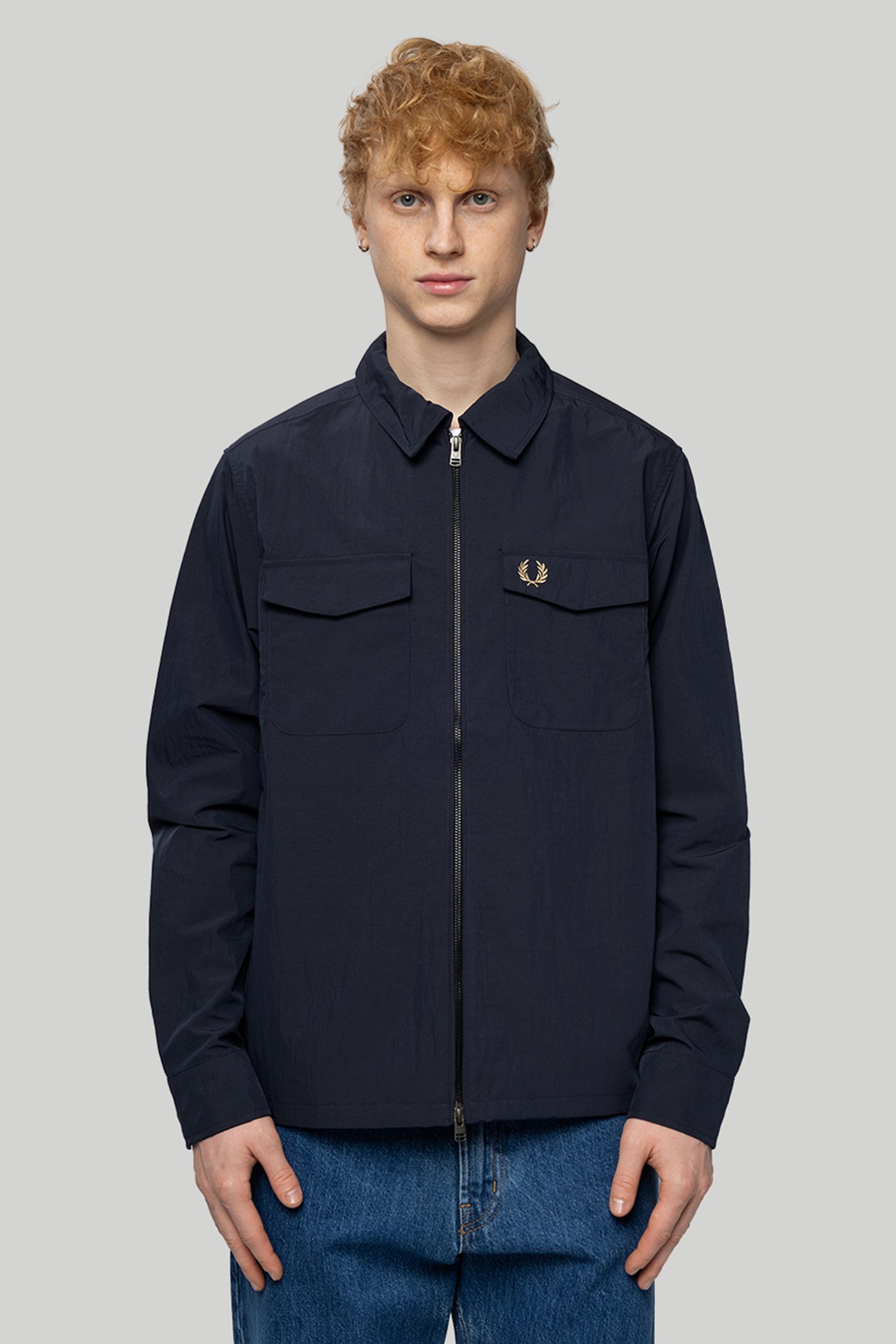 Овершот Fred Perry  ZIP OVERSHIRT