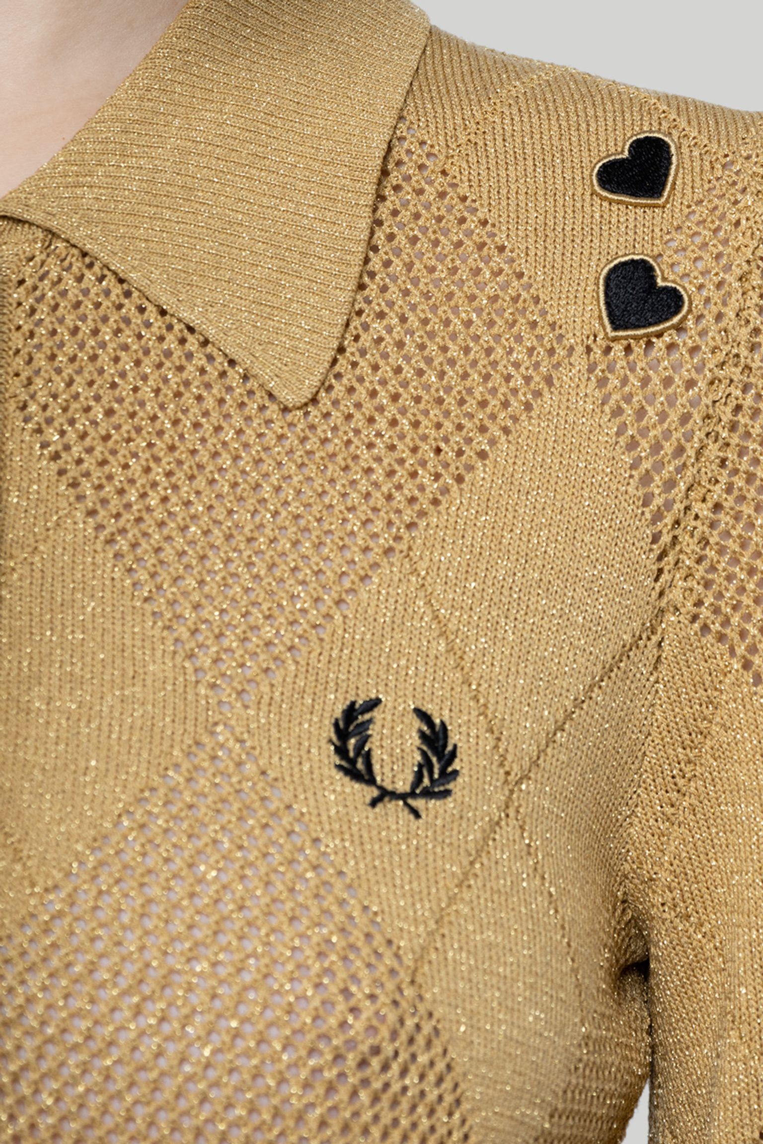 Поло Fred Perry ARGYLE KNITTED SHIRT