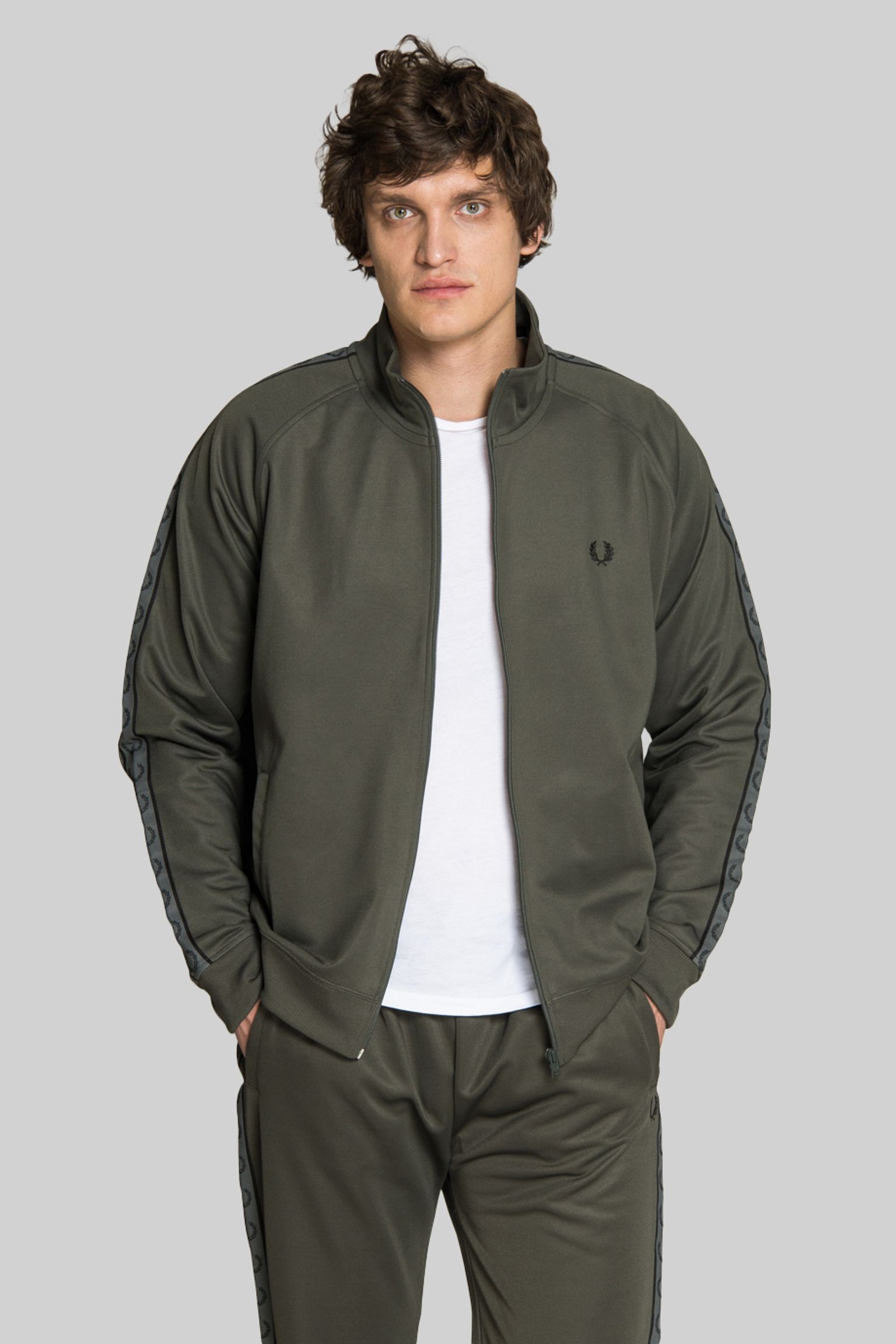 Спортивна кофта Fred Perry CONTRAST TAPE TRACK JACKET