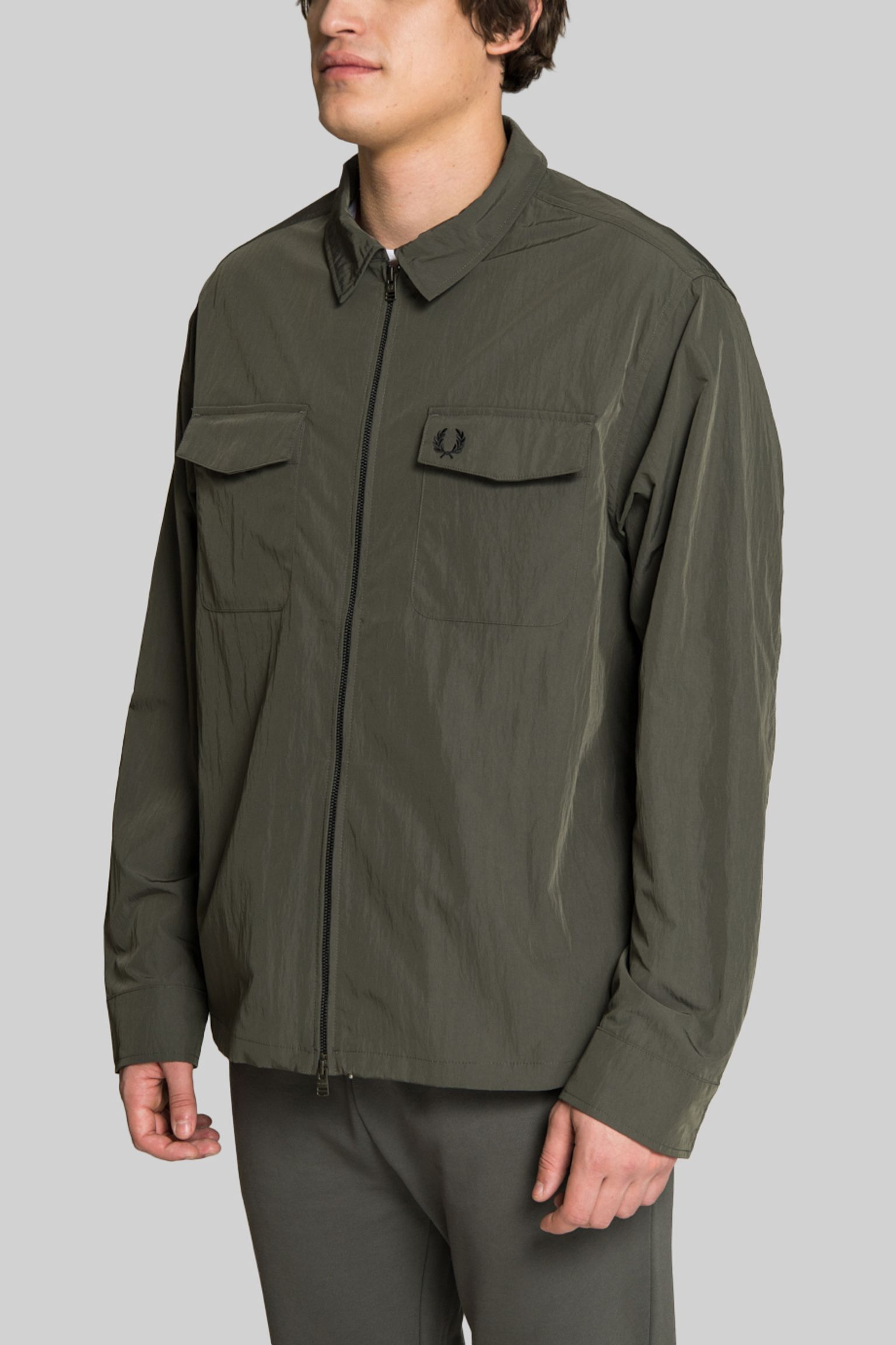 Овершот Fred Perry ZIP OVERSHIRT