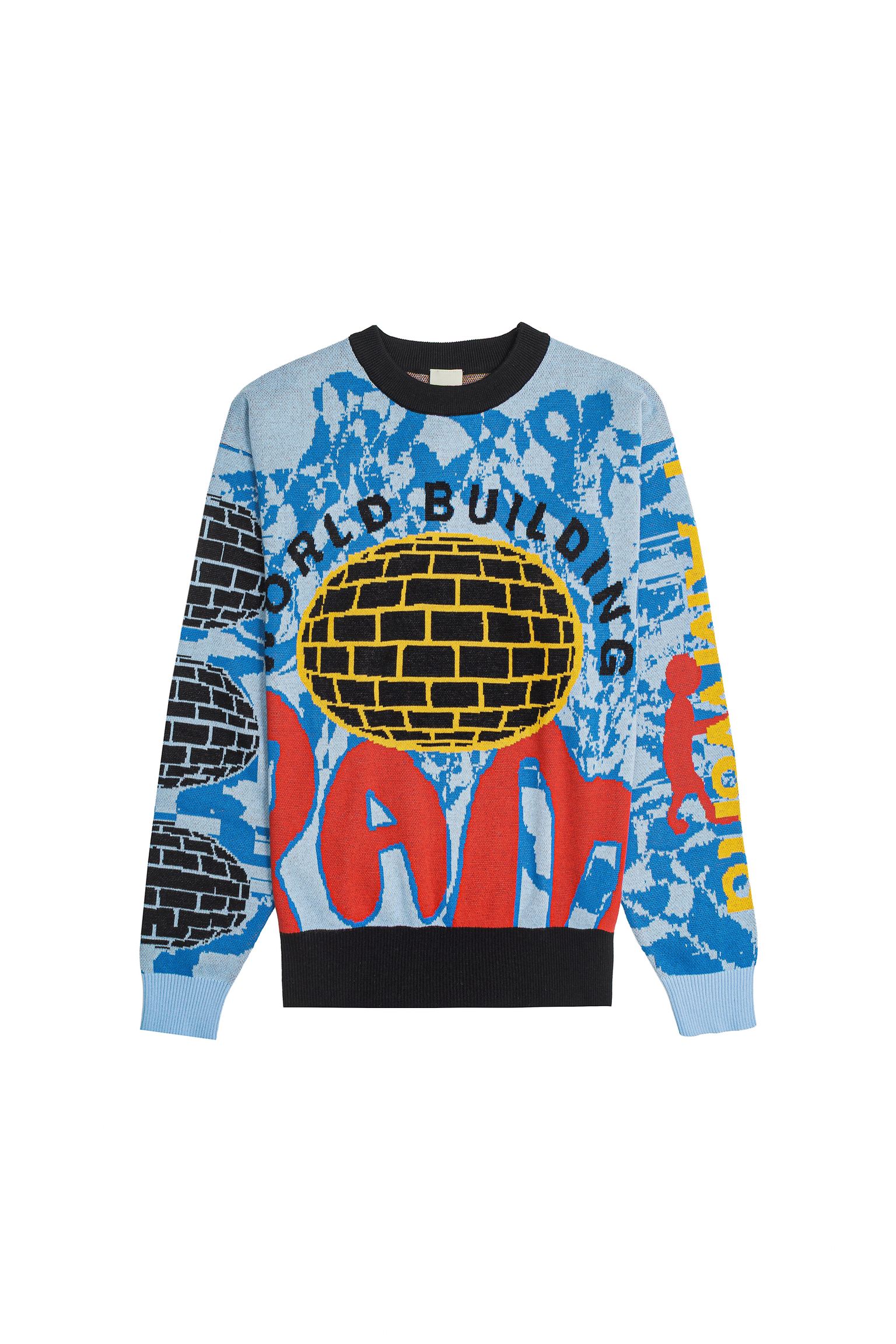 Светр   WORLD BUILDING GRAPHIC JACQUARD KNIT купити