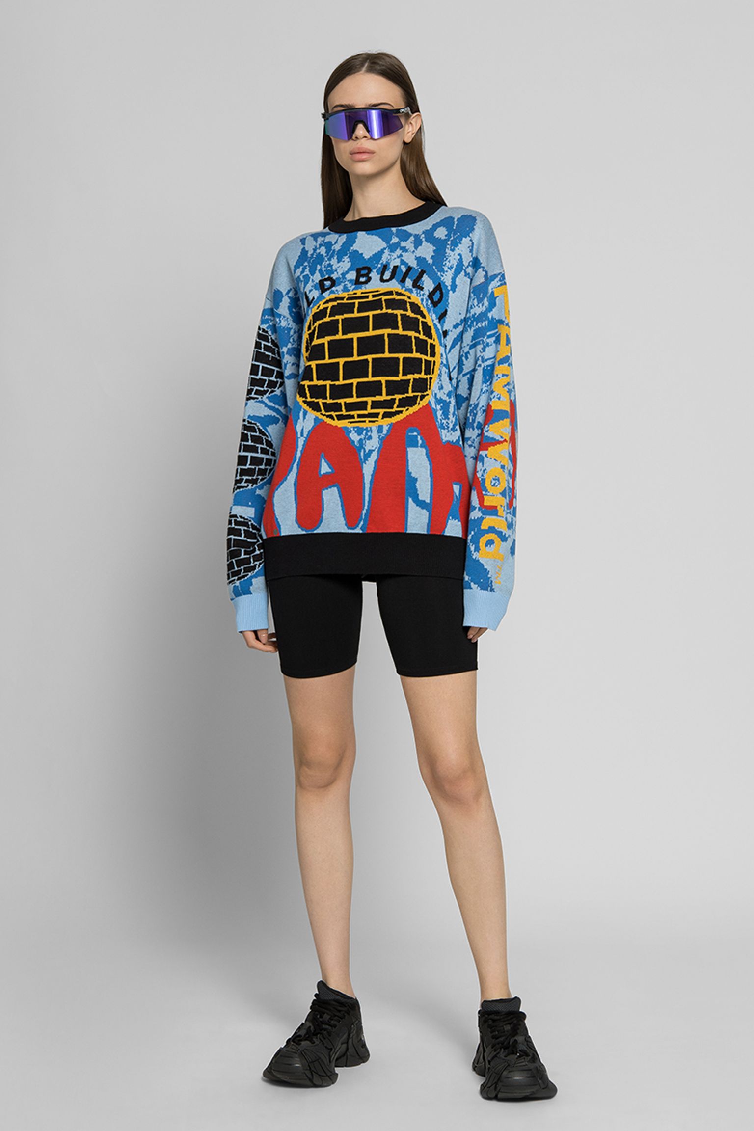 Свитер   WORLD BUILDING GRAPHIC JACQUARD KNIT купить в Украине