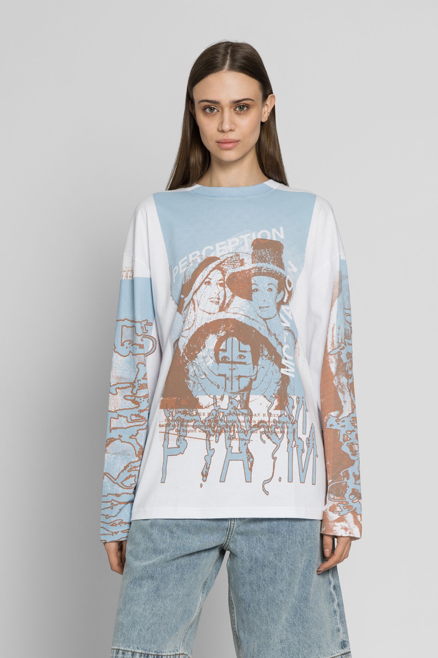 Лонгслив P.A.M. AMBIENCE OVERSIZED LS TEE купить в Украине