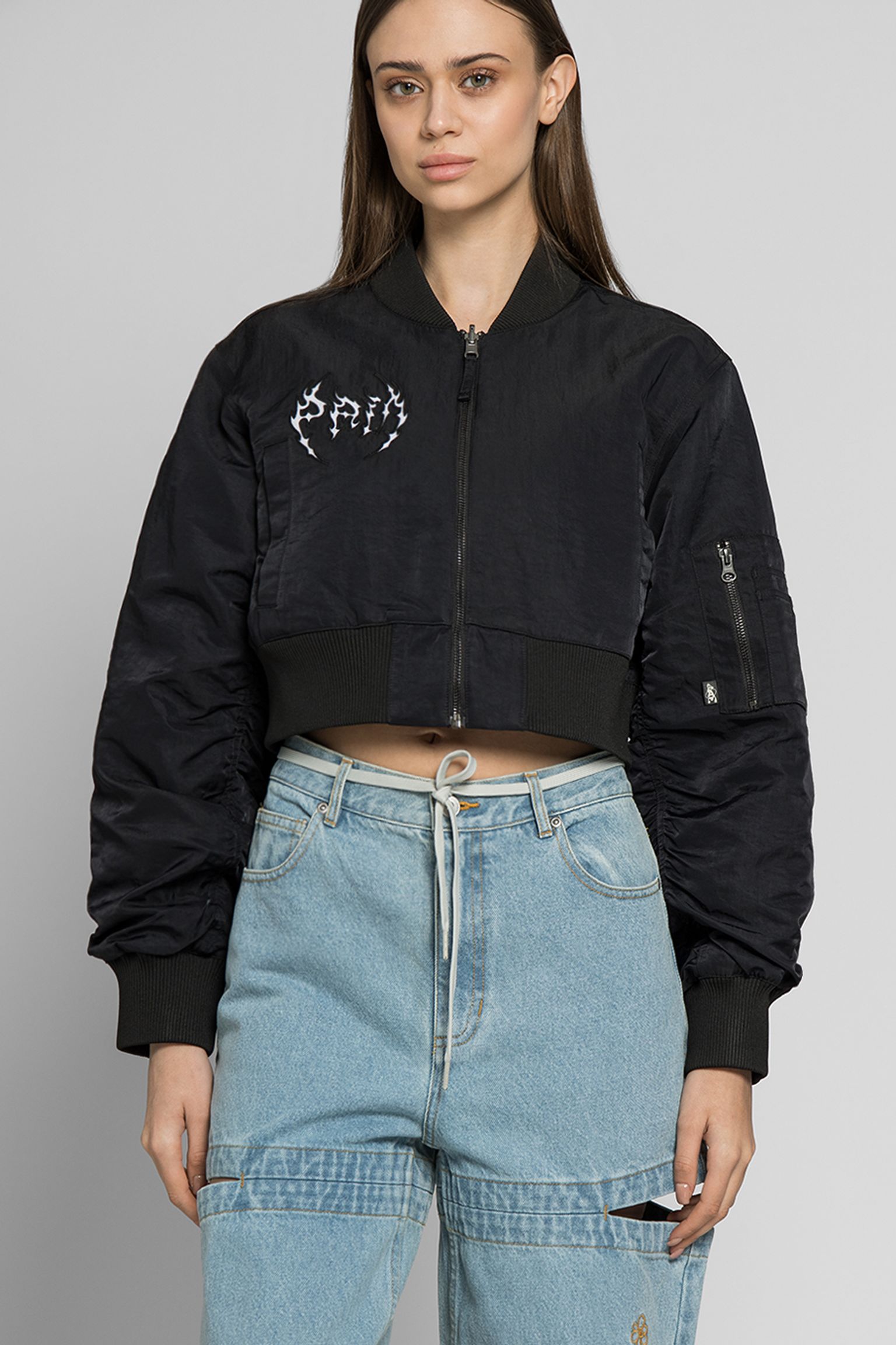 Куртка P.A.M. THRESHOLD CROPPED BOMBER JACKET