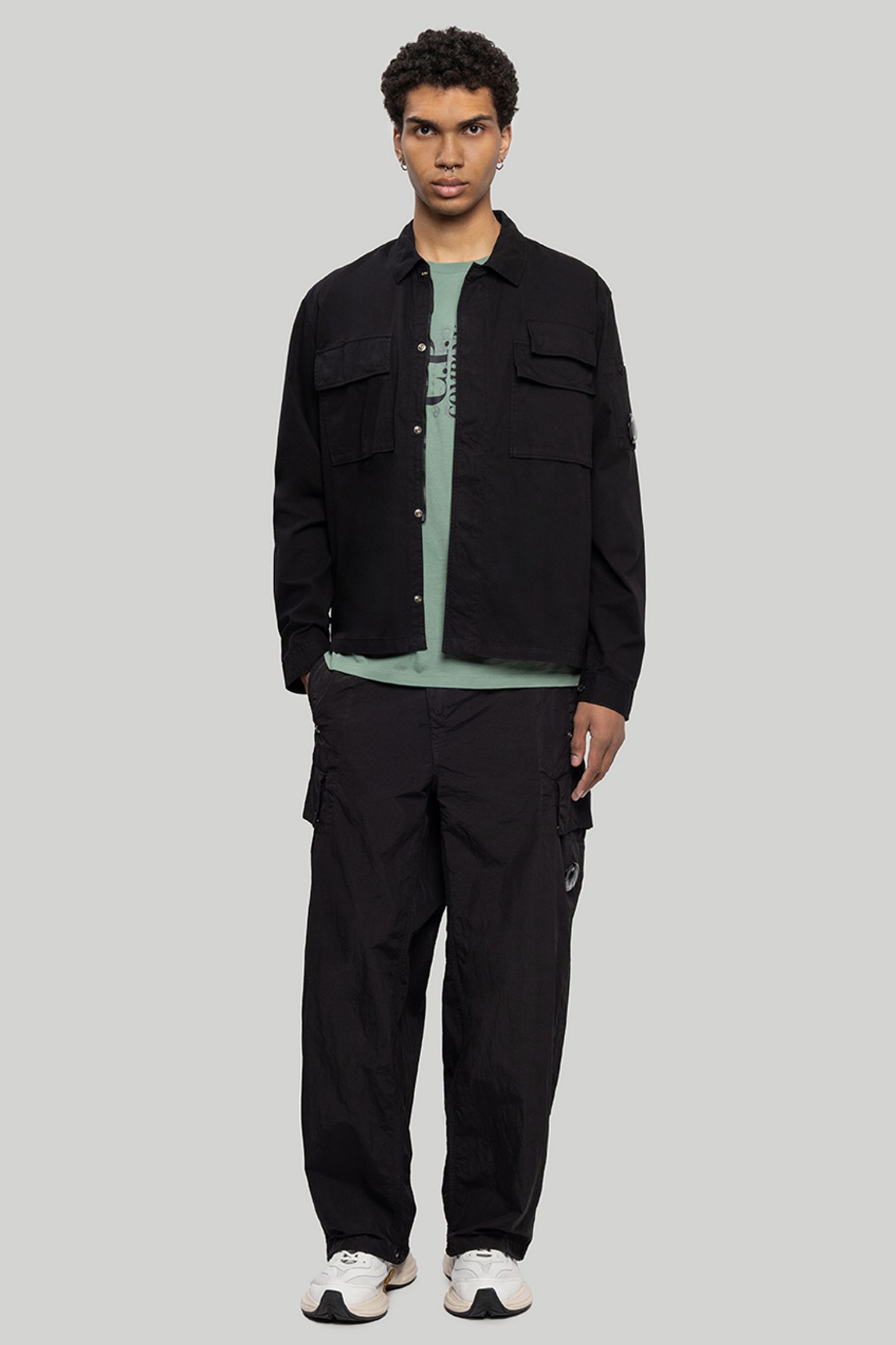 Брюки C.P. Company FLATT NYLON OVERSIZED CARGO PANTS