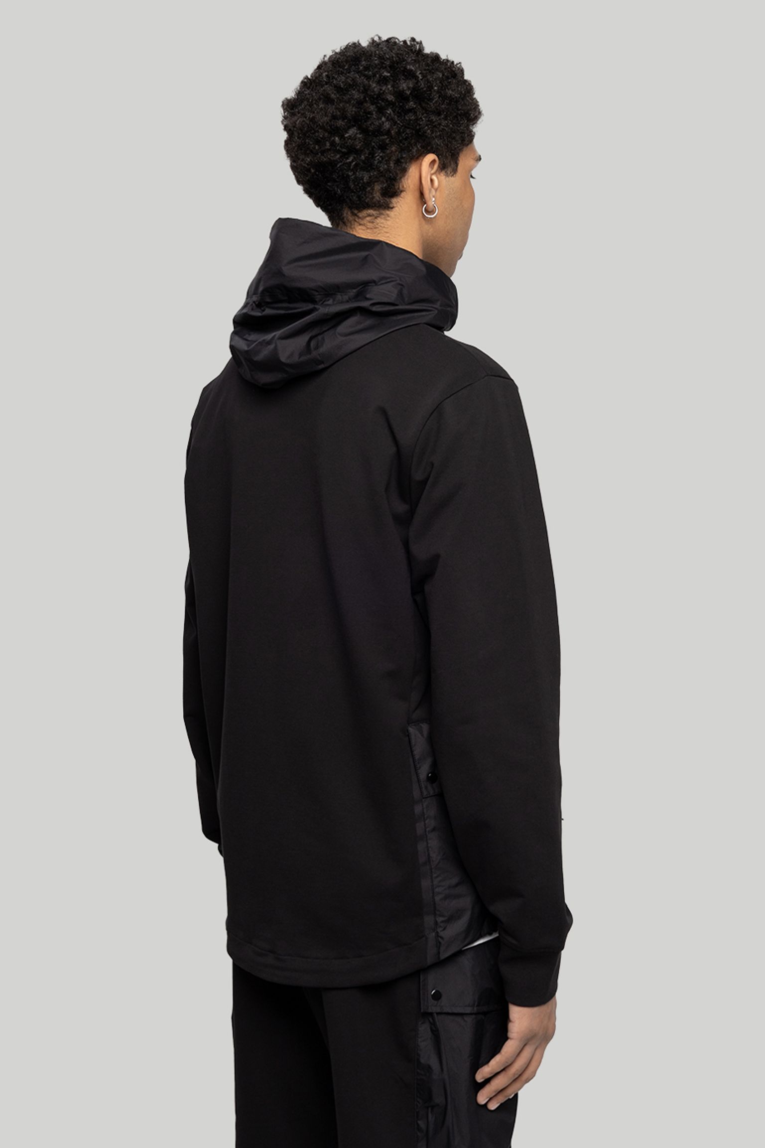 Спортивная кофта METROPOLIS SERIES STRETCH FLEECE MIXED ZIPPED HOOD