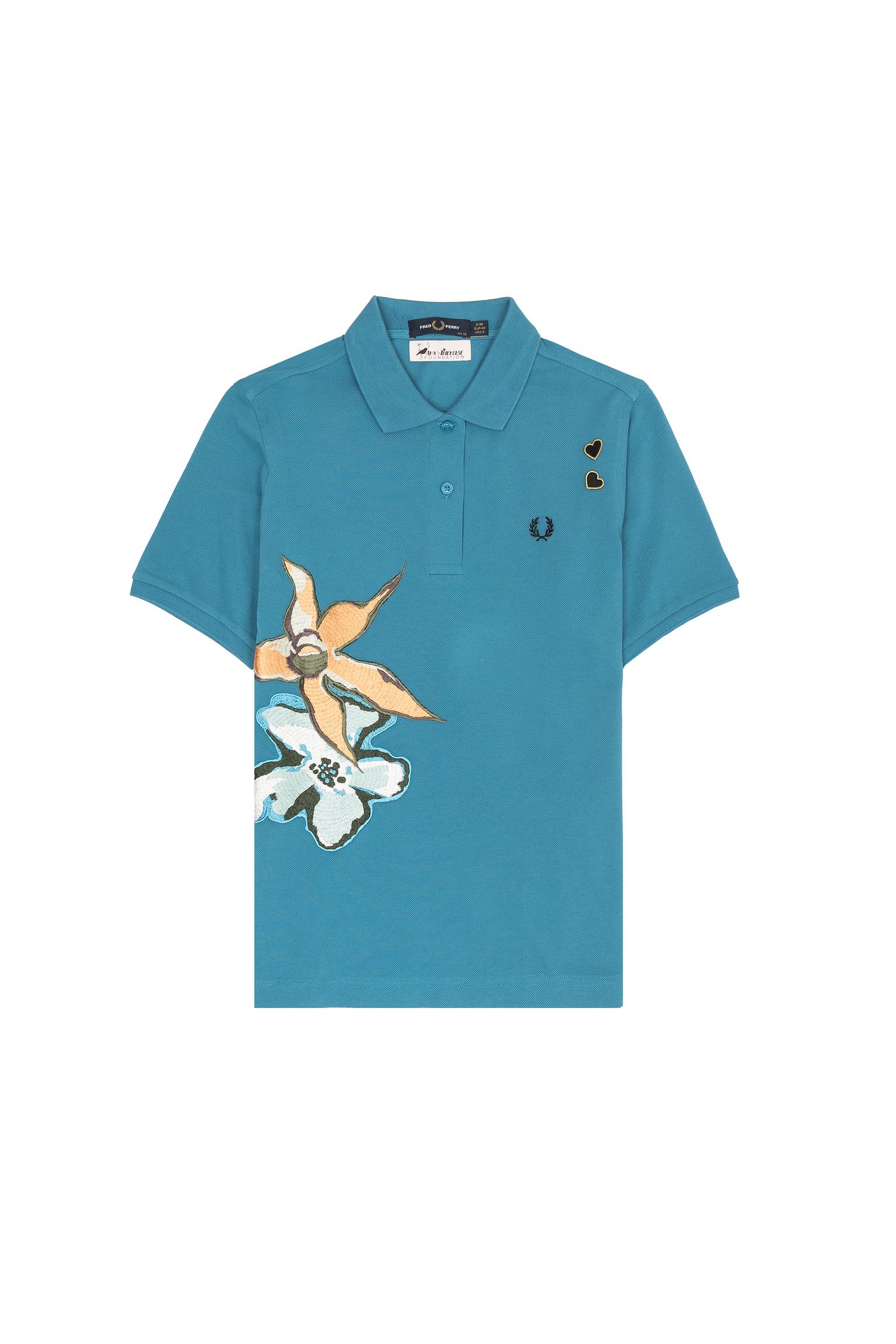 Поло Fred Perry EMBROIDERED FRED PERRY SHIRT купить