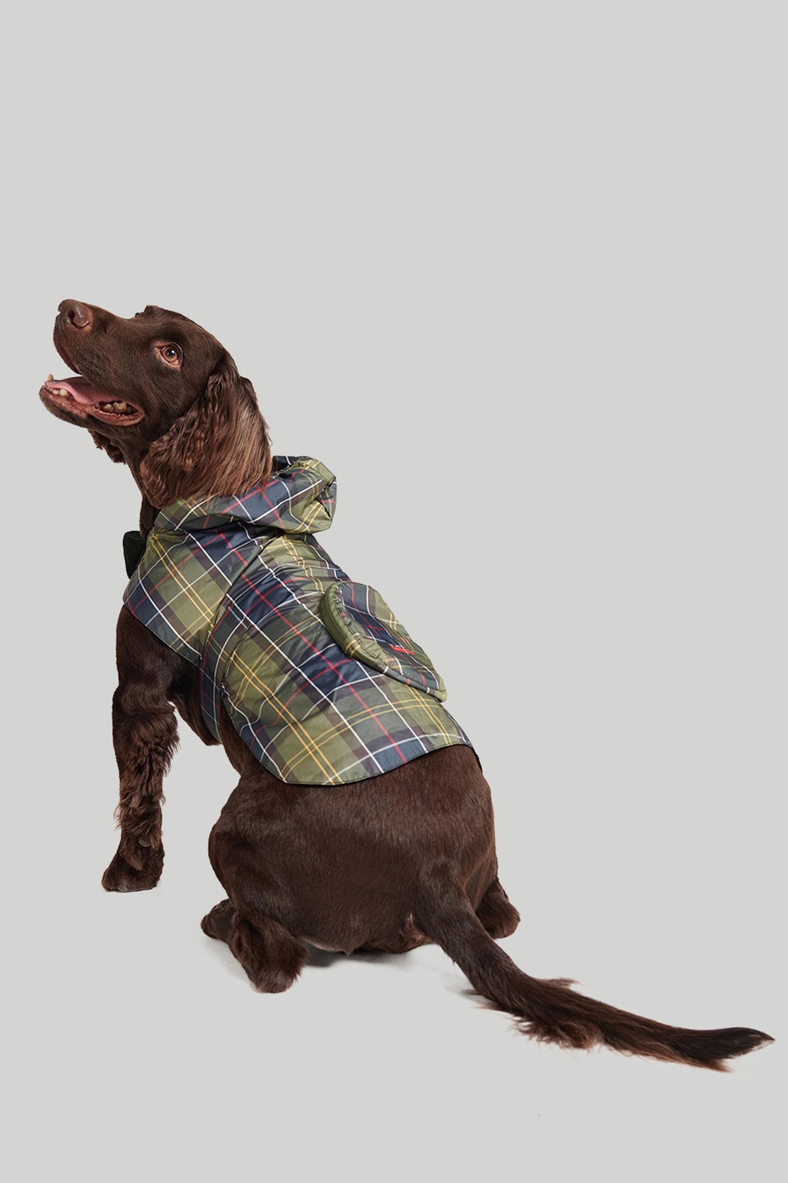 Одежда для собак PACKABLE TARTAN DOG COAT