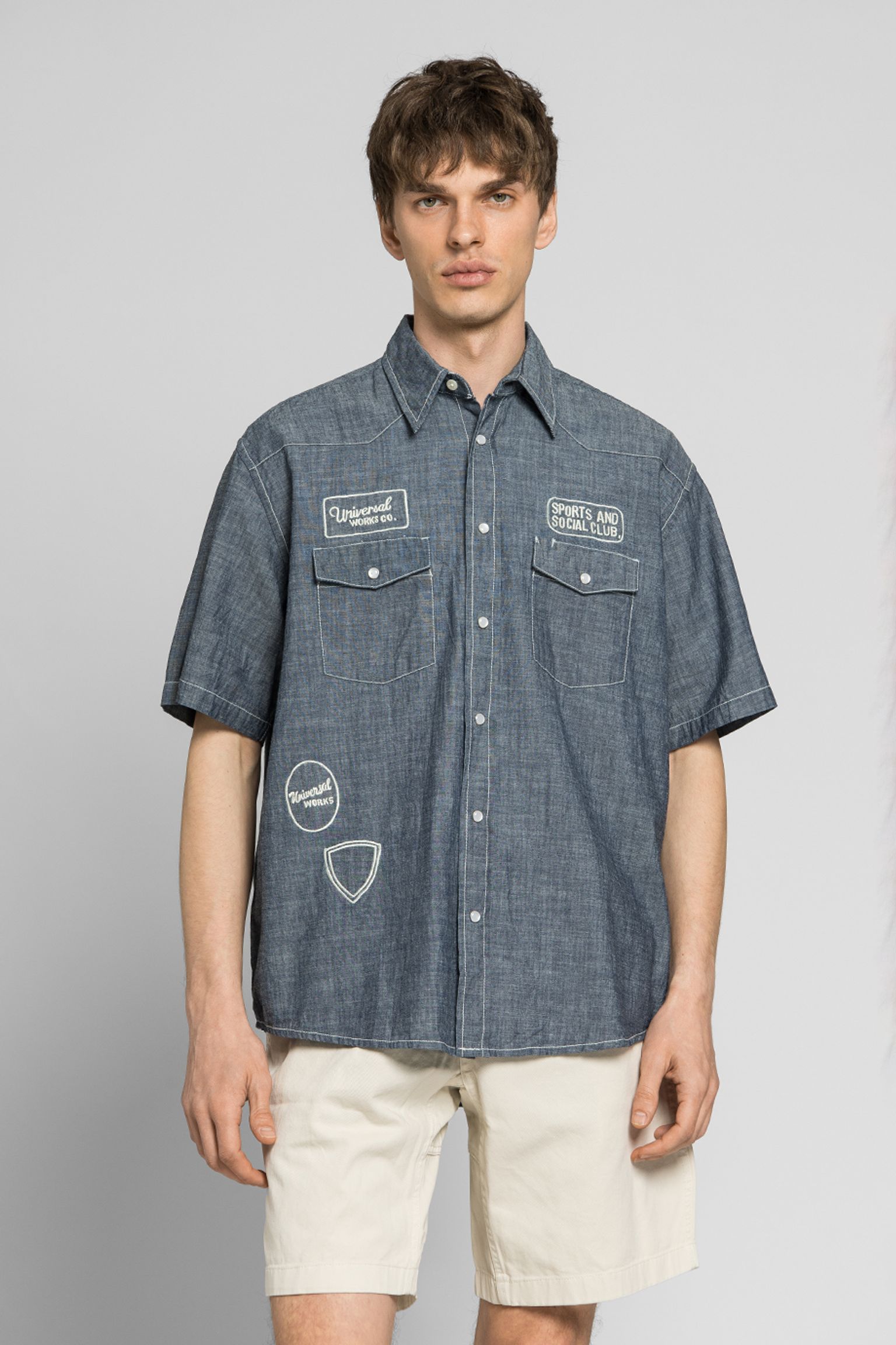 Сорочка Universal Works WESTERN GARAGE SHIRT