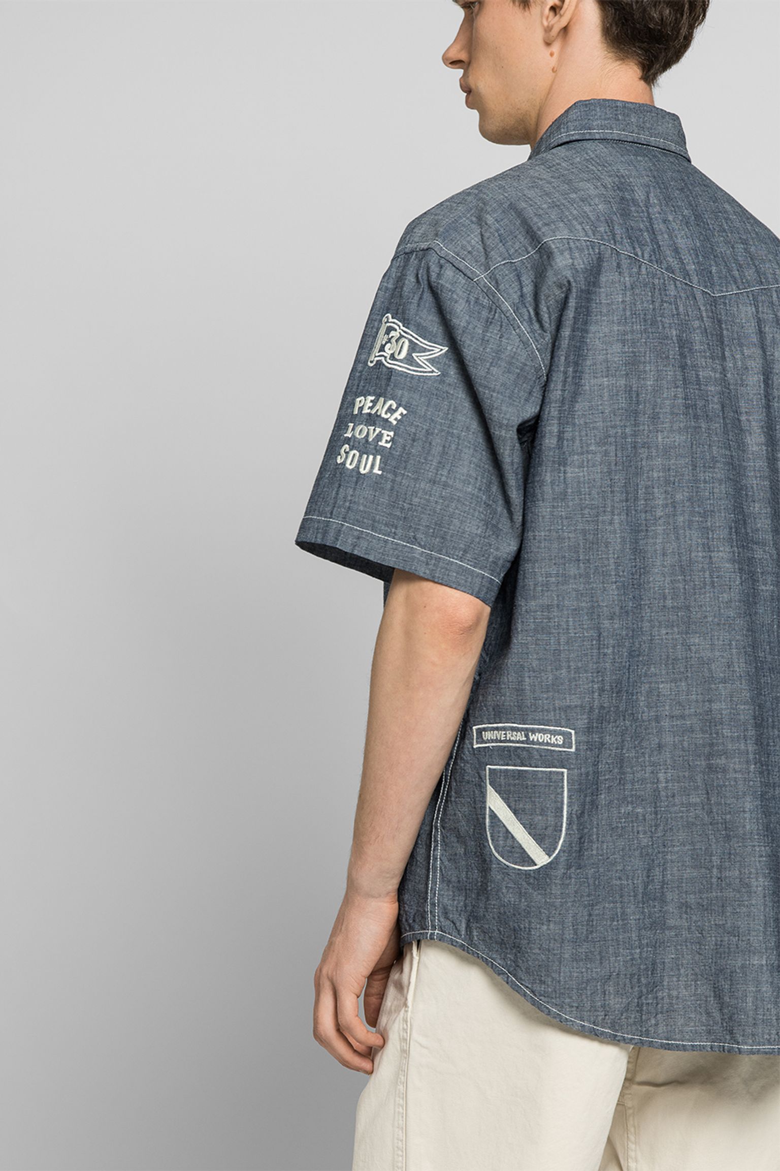 Стильные Рубашка Universal Works WESTERN GARAGE SHIRT