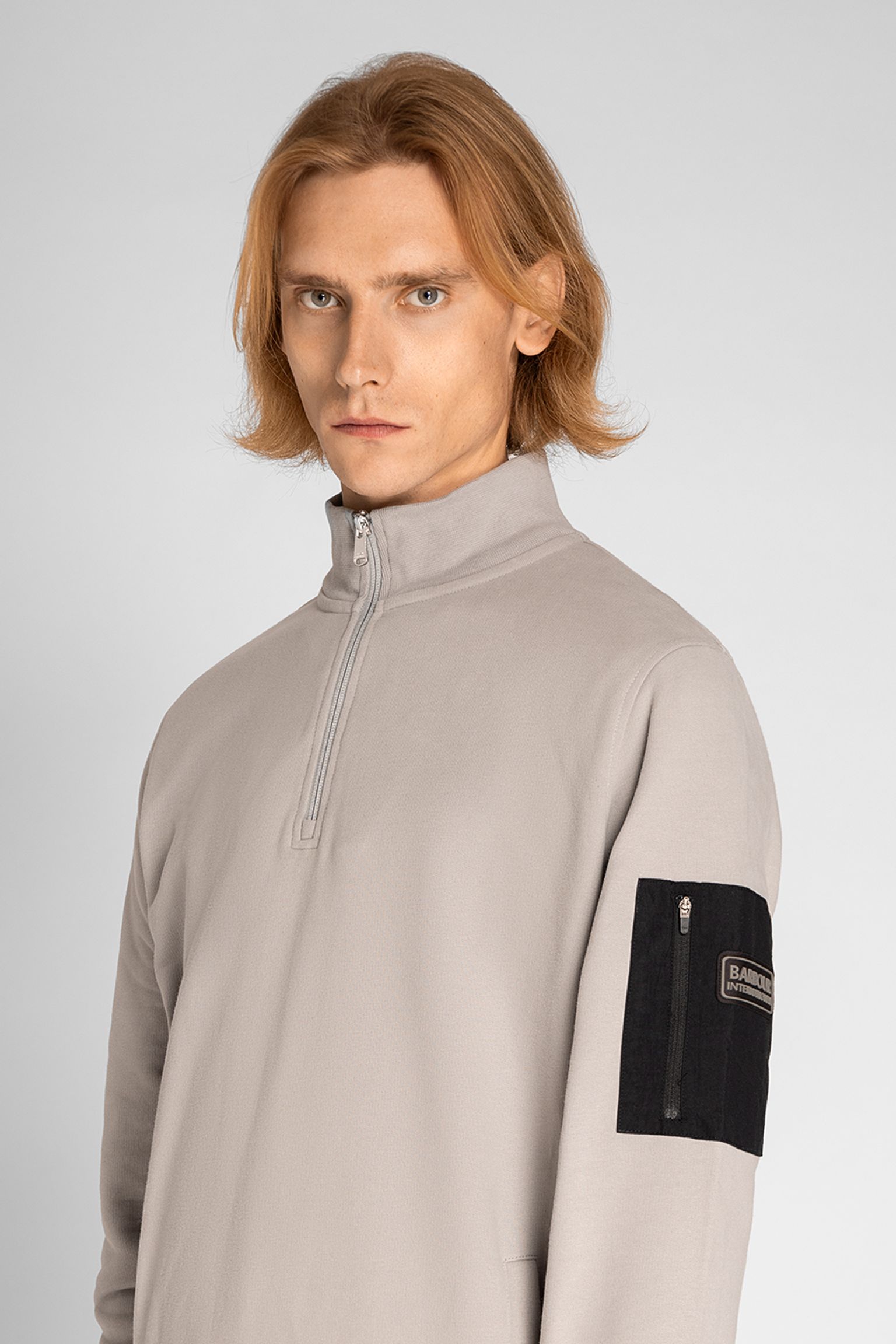 Широкий выбор Свитшот ALLOY HALF ZIP SWEAT