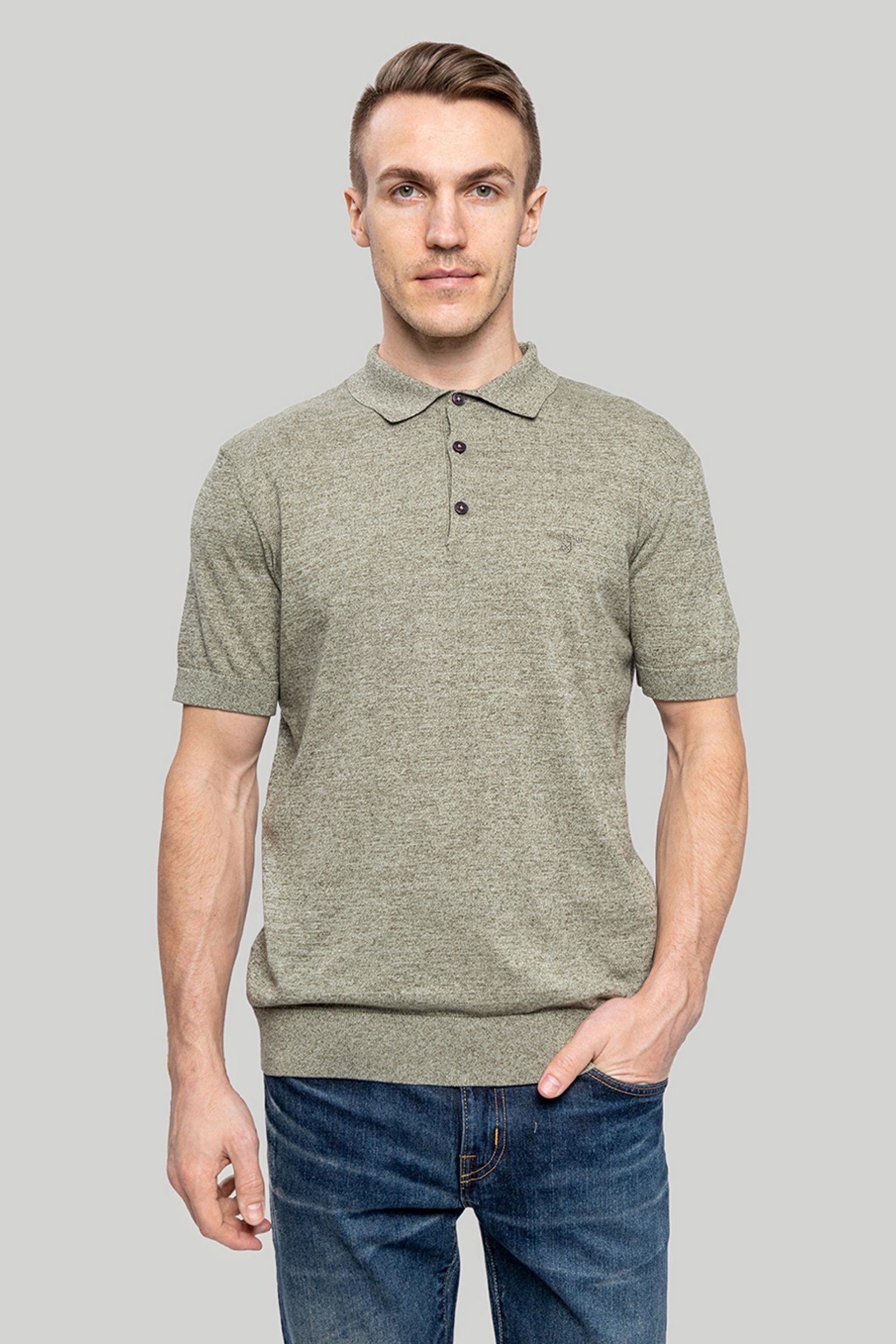 Поло BUSTON KNIT POLO