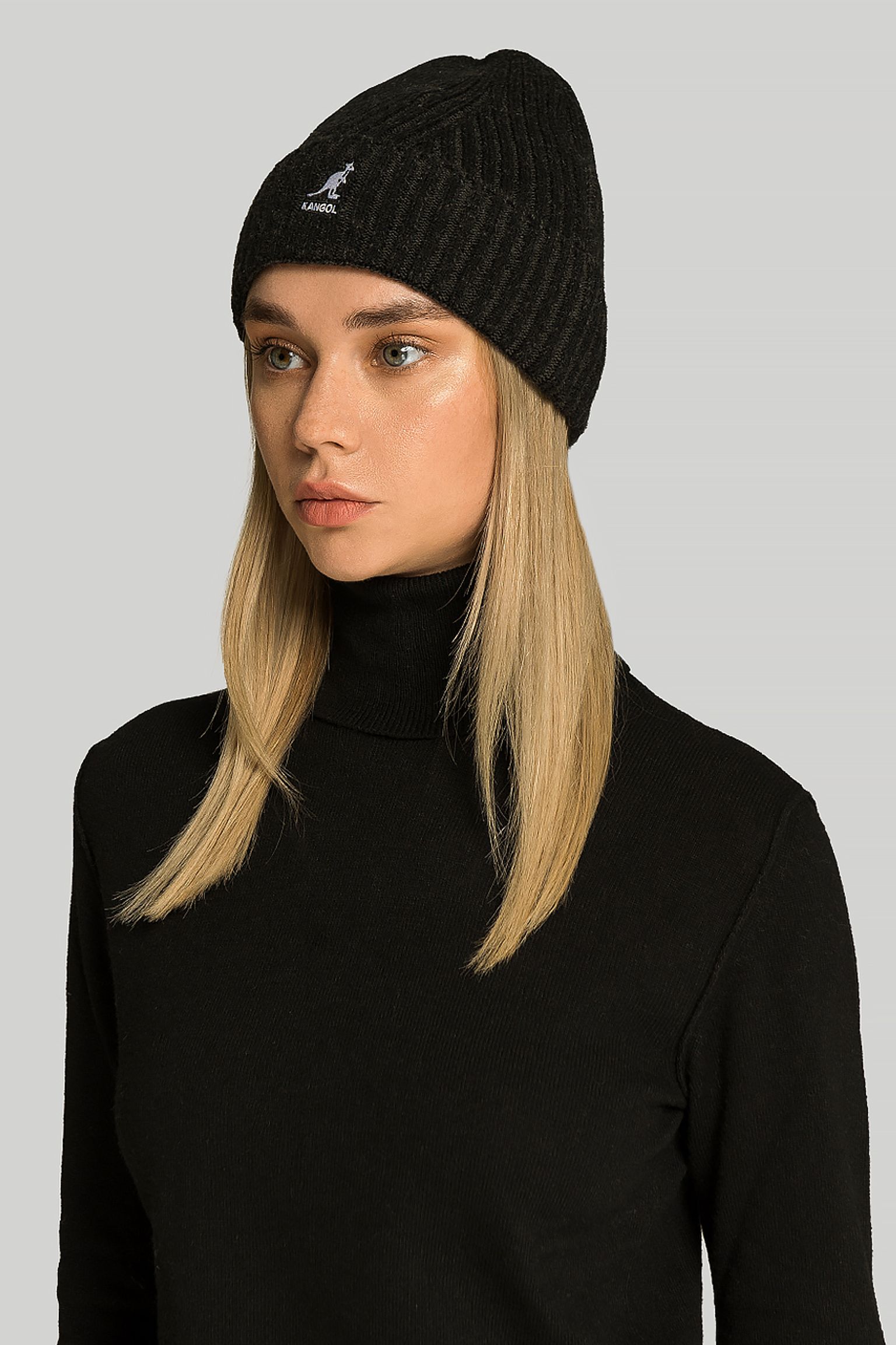 Шапка MERINO WOOL RIB BEANIE