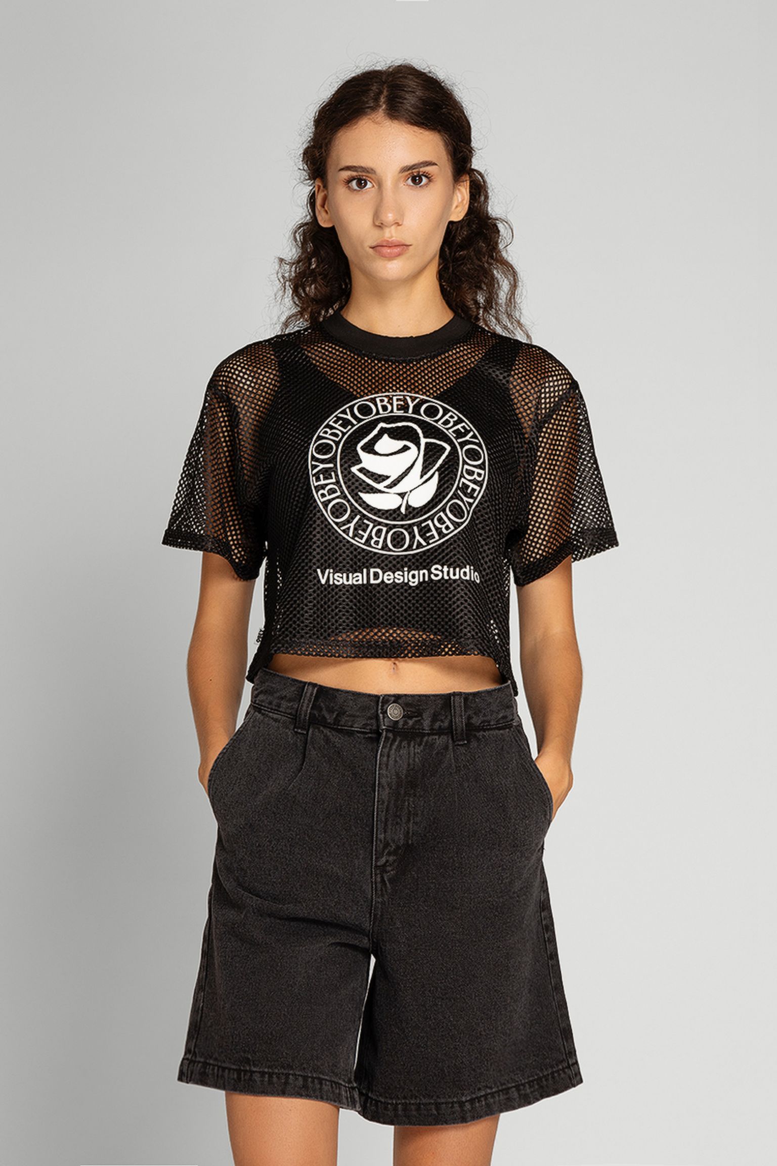 Футболка   ROSE MESH TOP