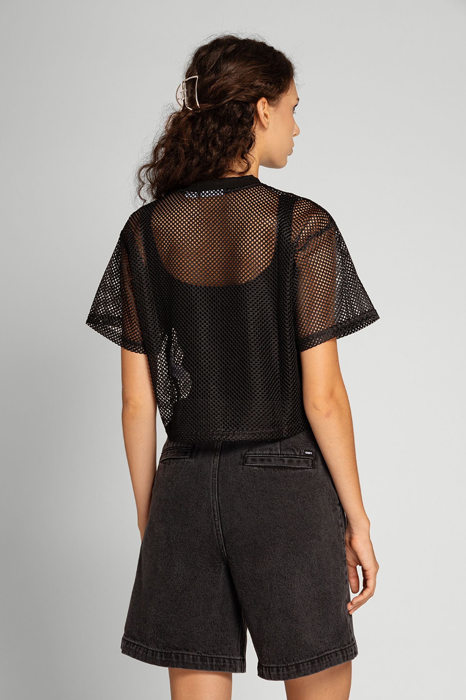Стильные Футболка ROSE MESH
