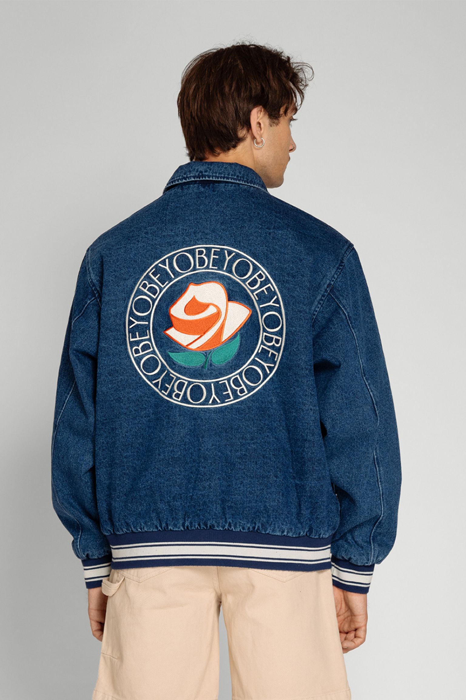 Стильные Джинсовая Куртка ROSE BLOUSON