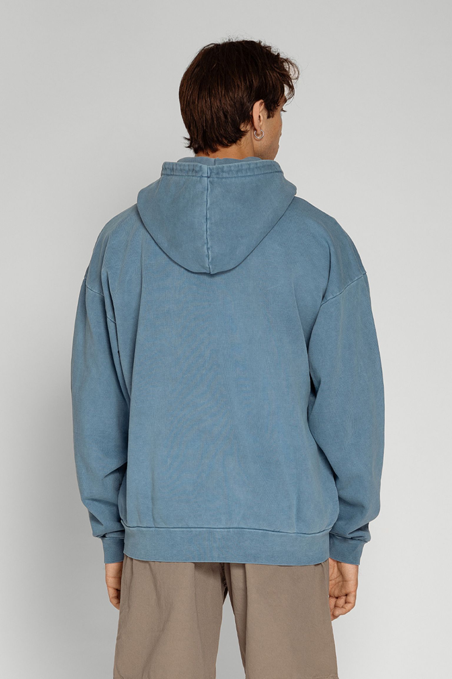 Спортивна кофта Obey LOWERCASE PIGMENT ZIP HOOD